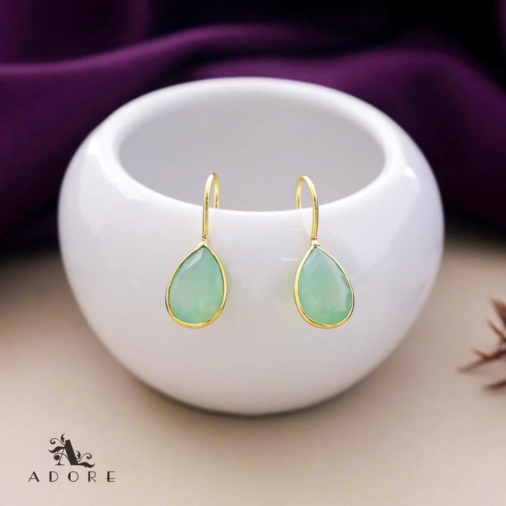 Cercel Golden Rain Drops Earring (Colour Option) - Image 16