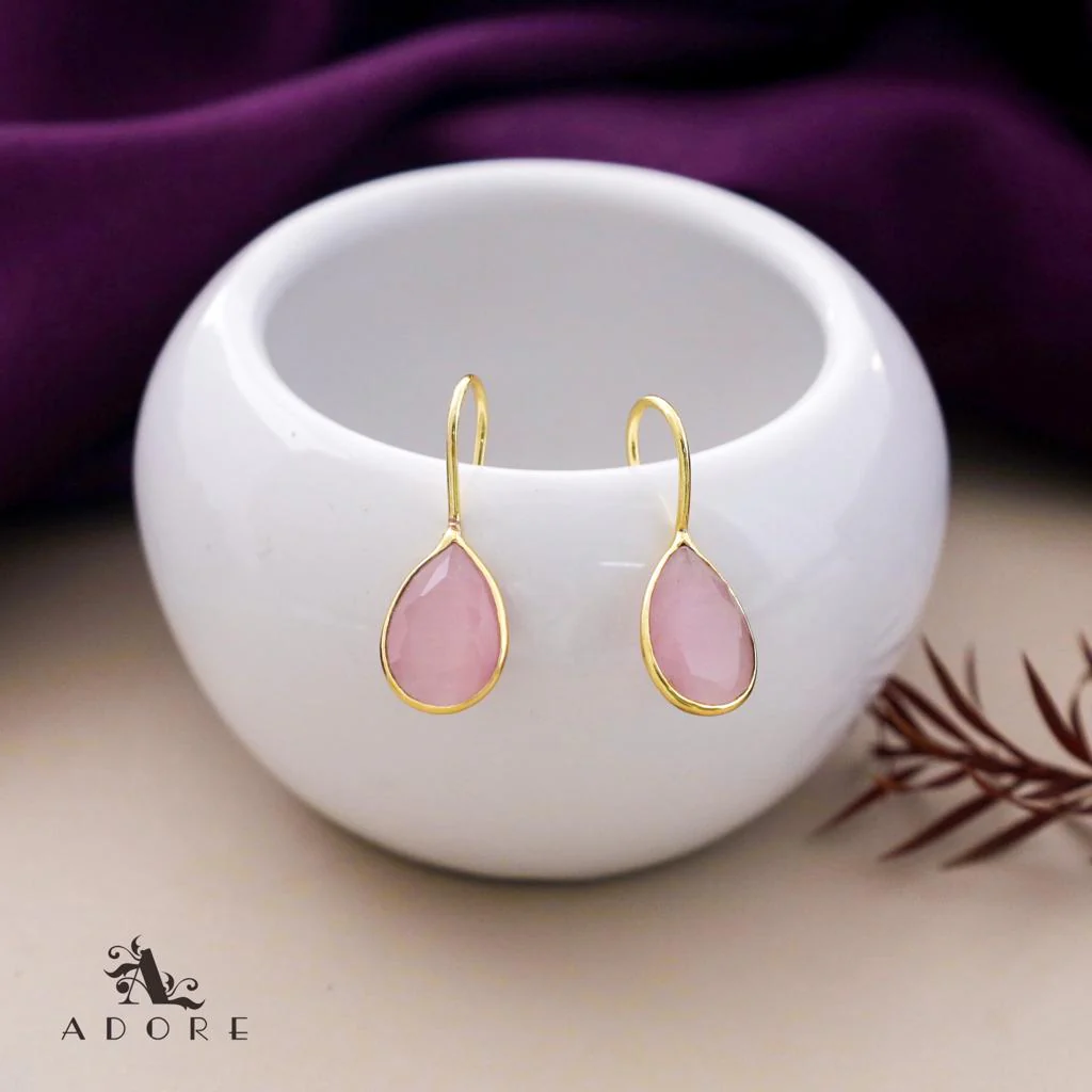 Cercel Golden Rain Drops Earring (Colour Option) - Image 17