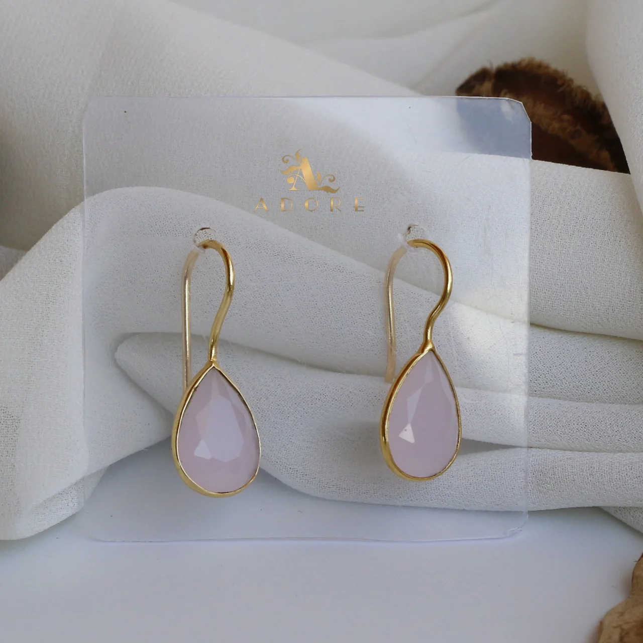 Cercel Golden Rain Drops Earring (Colour Option) - Image 21