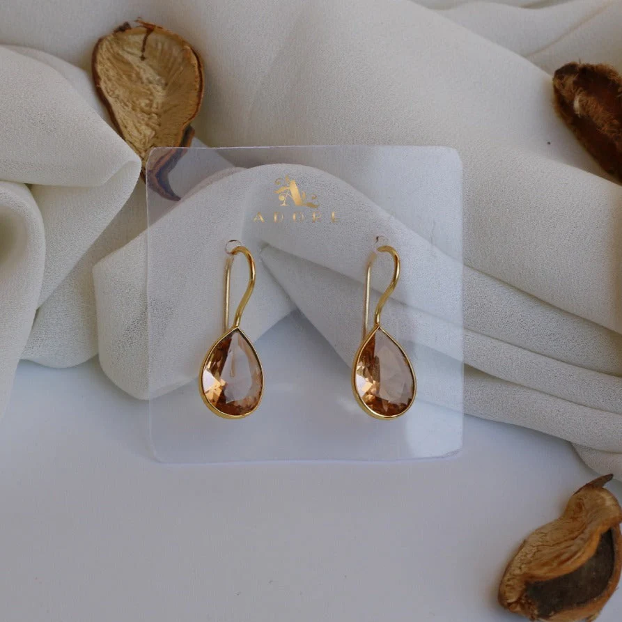 Cercel Golden Rain Drops Earring (Colour Option) - Image 22