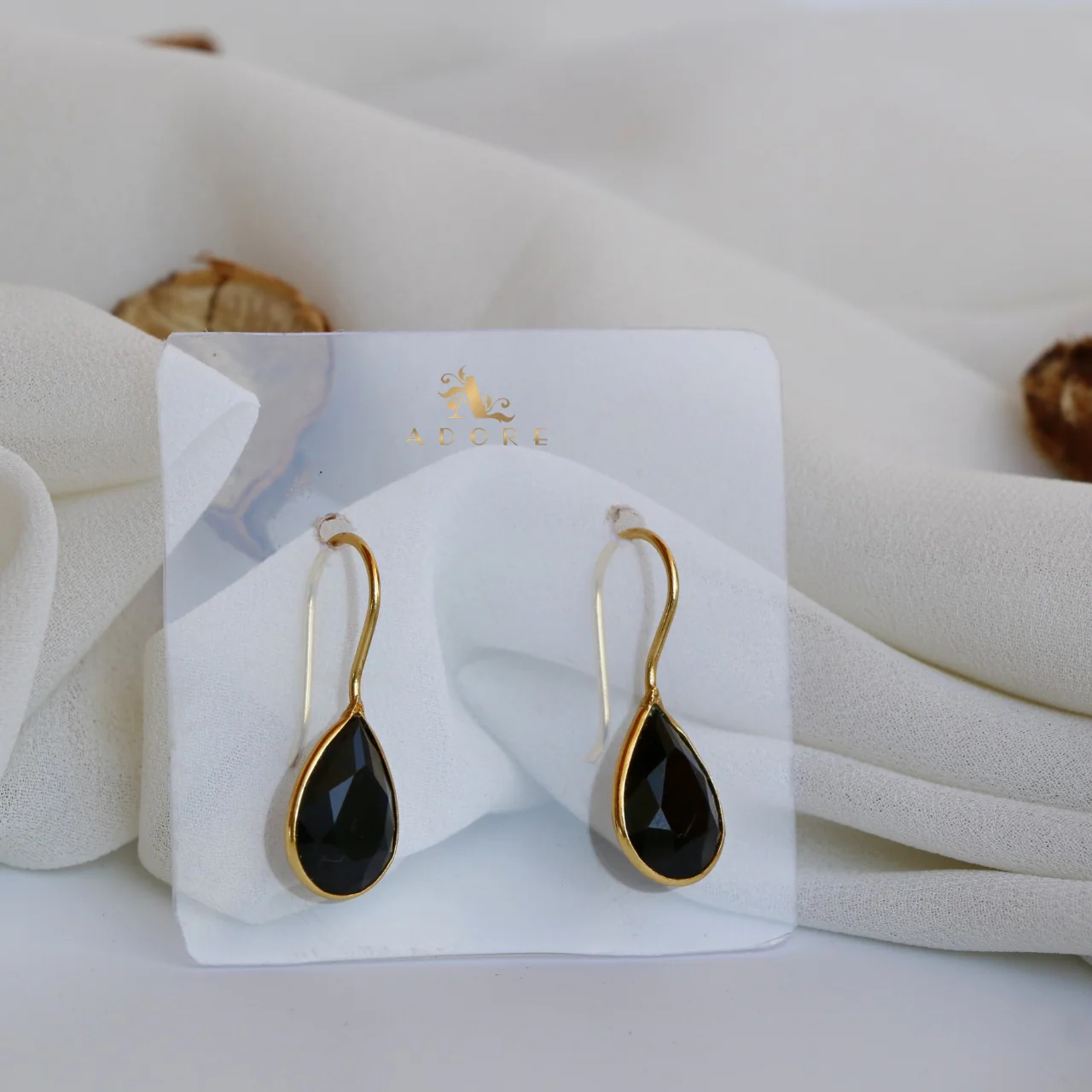 Cercel Golden Rain Drops Earring (Colour Option) - Image 23