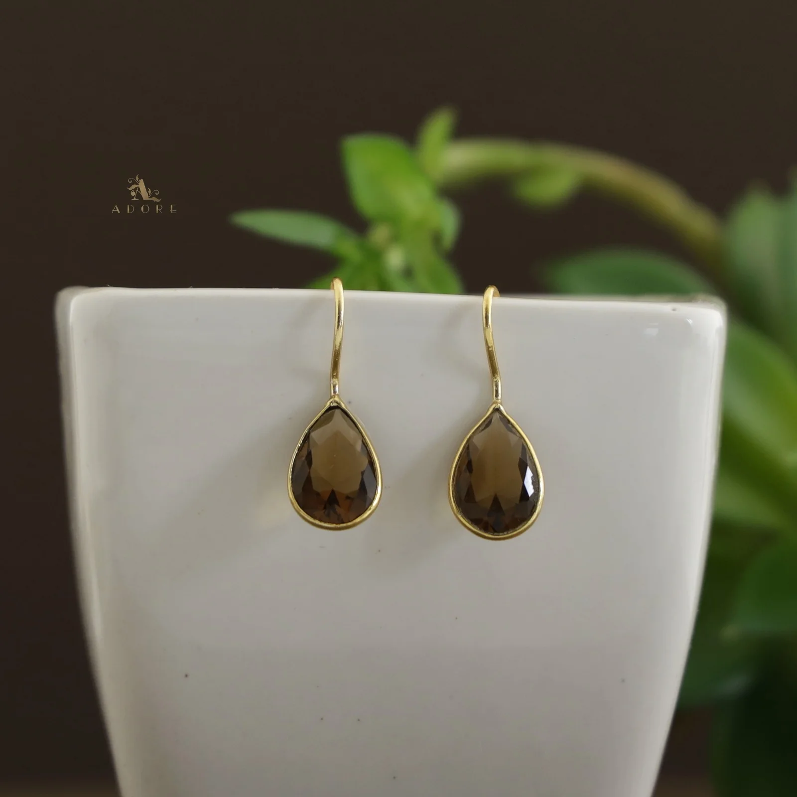 Cercel Golden Rain Drops Earring (Colour Option) - Image 28