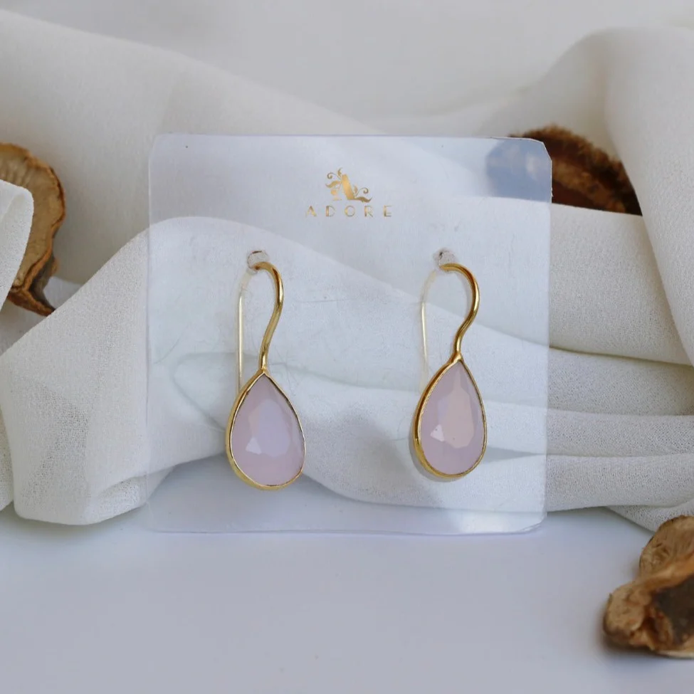 Cercel Golden Rain Drops Earring (Colour Option) - Image 35