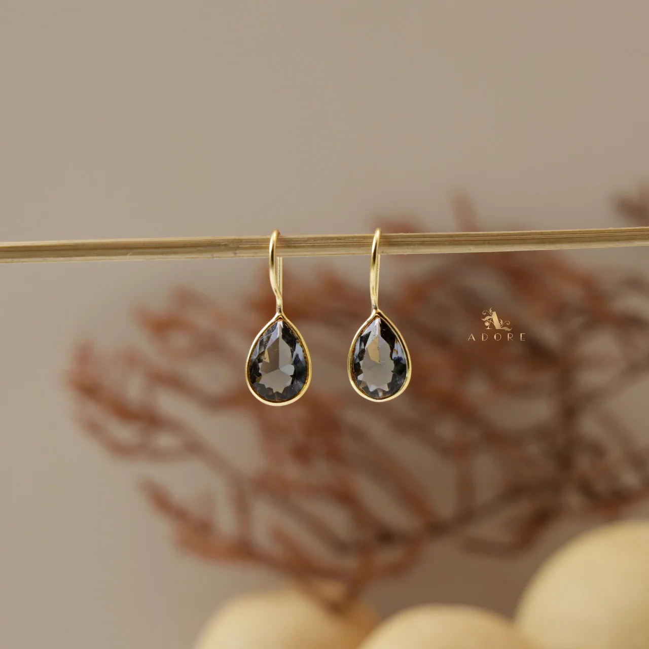Cercel Golden Rain Drops Earring (Colour Option) - Image 36