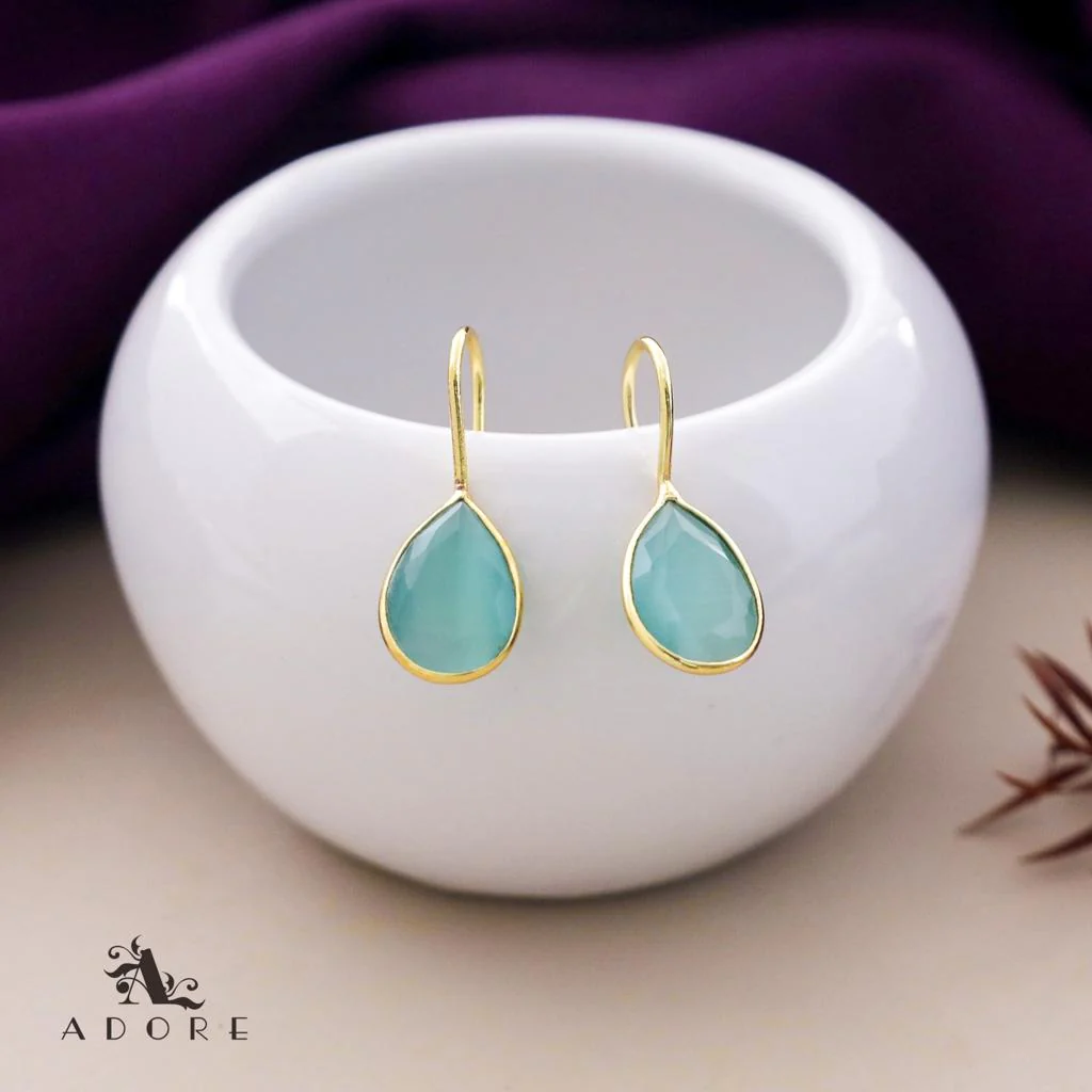 Cercel Golden Rain Drops Earring (Colour Option) - Image 40