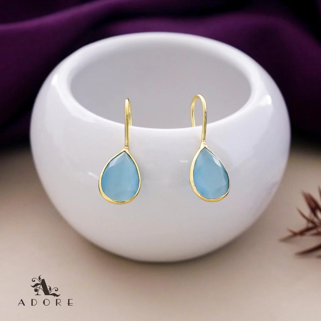 Cercel Golden Rain Drops Earring (Colour Option) - Image 42