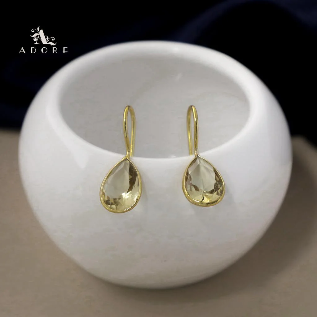 Cercel Golden Rain Drops Earring (Colour Option) - Image 44