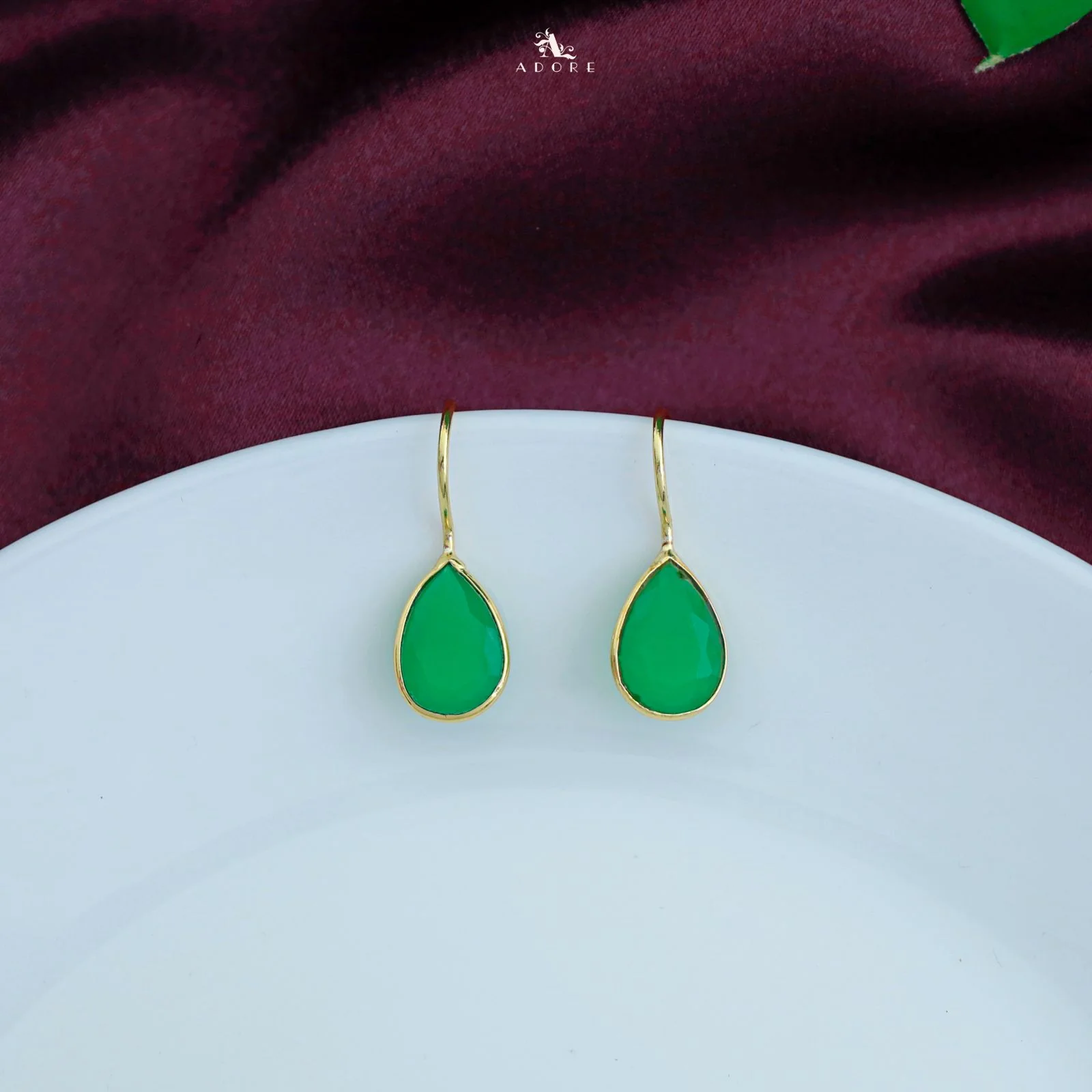 Cercel Golden Rain Drops Earring (Colour Option) - Image 48