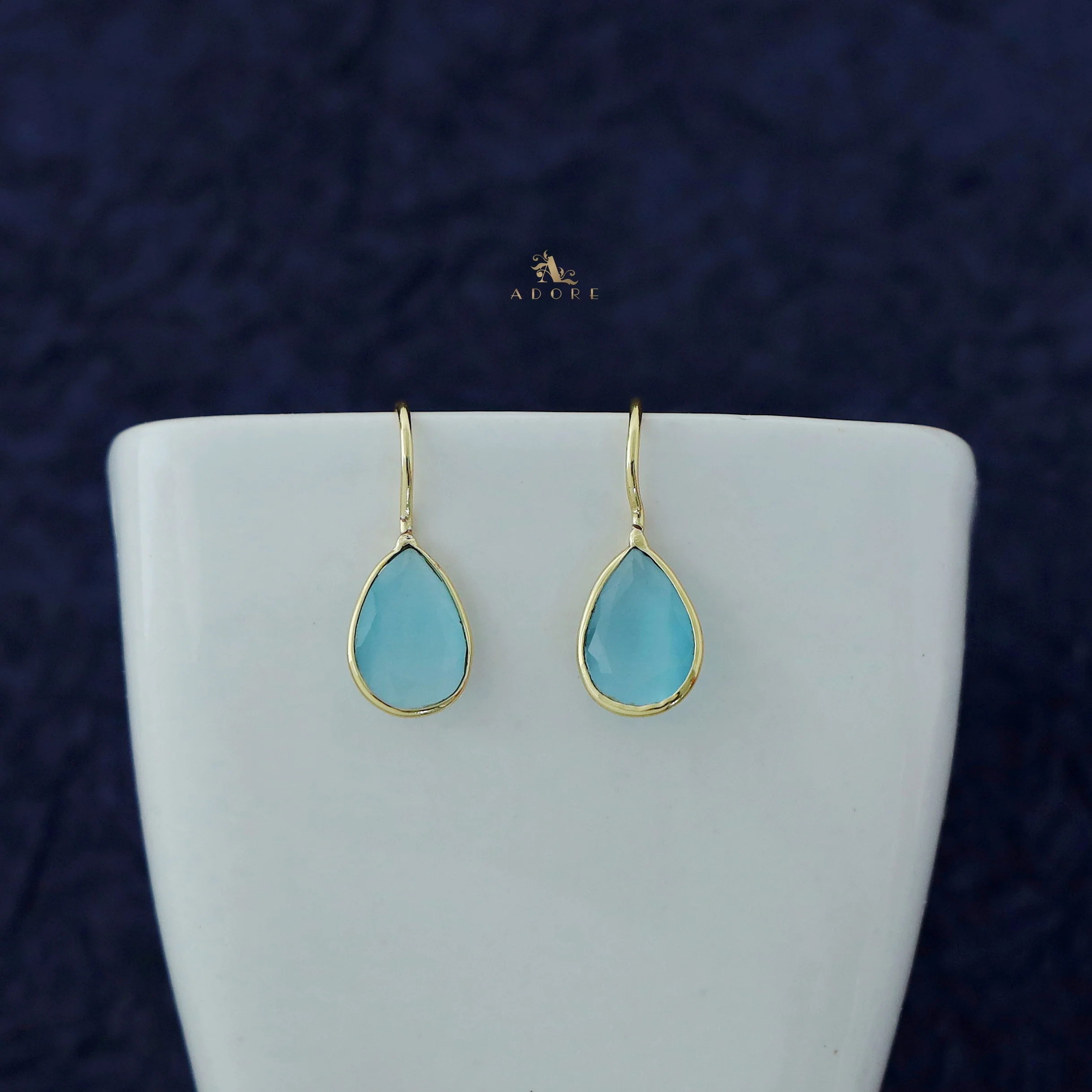 Cercel Golden Rain Drops Earring (Colour Option) - Image 49