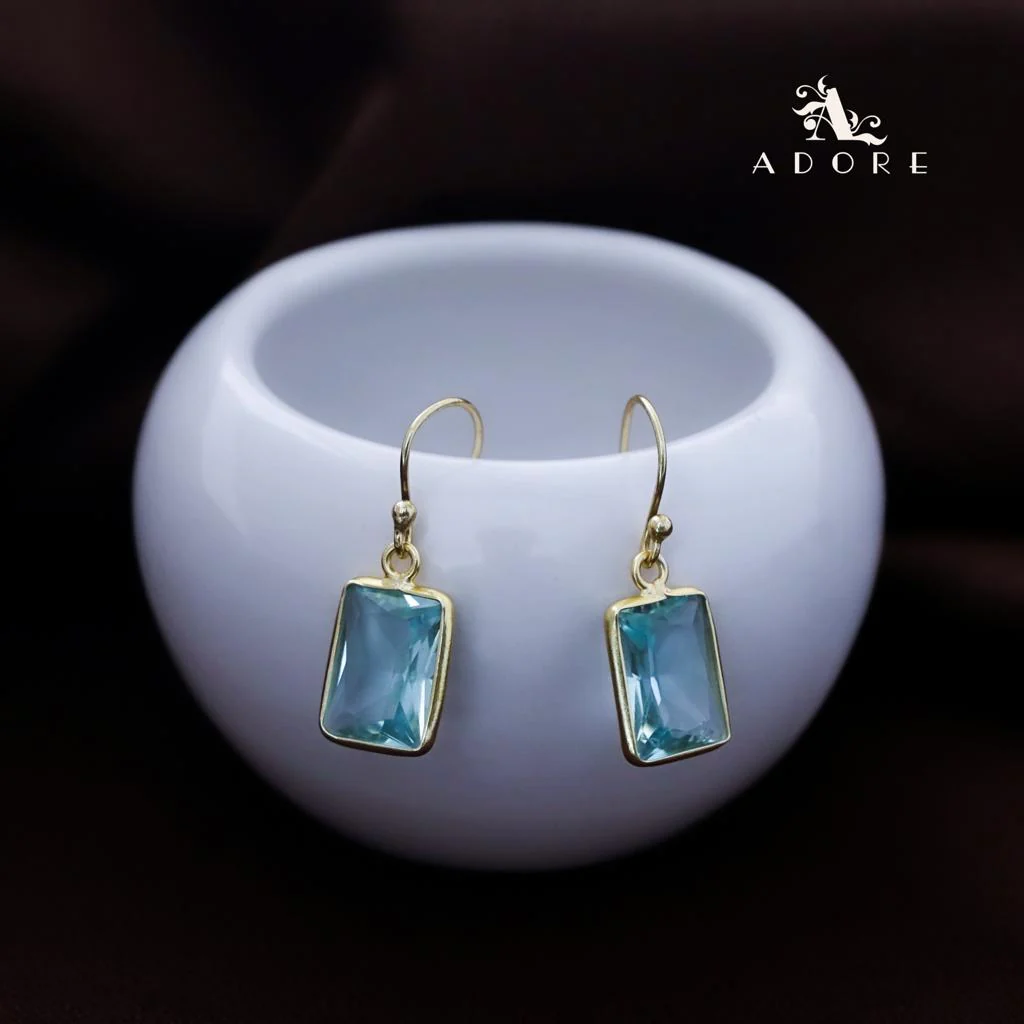 Cercel Rectangle Glossy Drop - Image 14