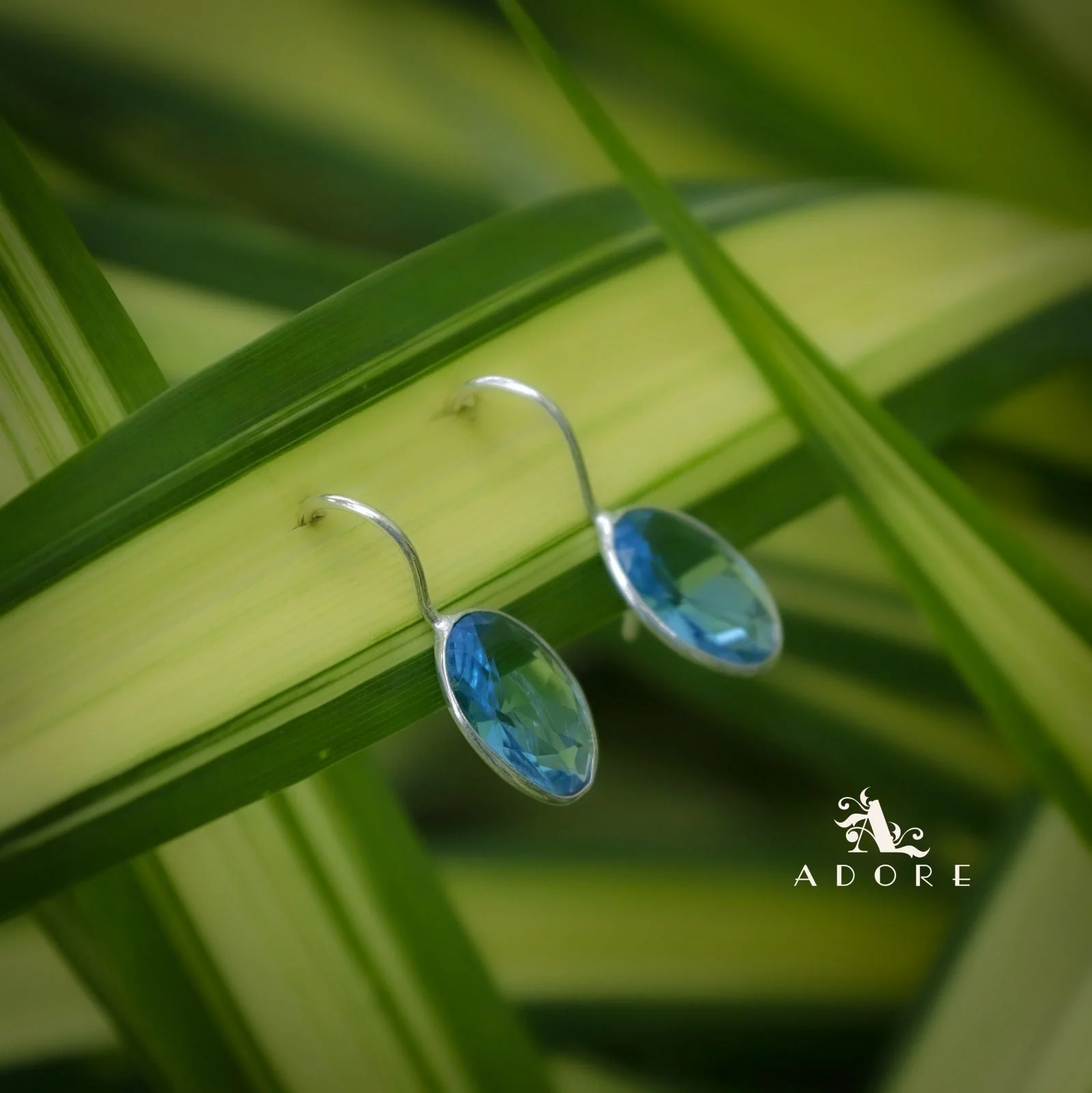 Cercel Silver Oval Drops - Image 16