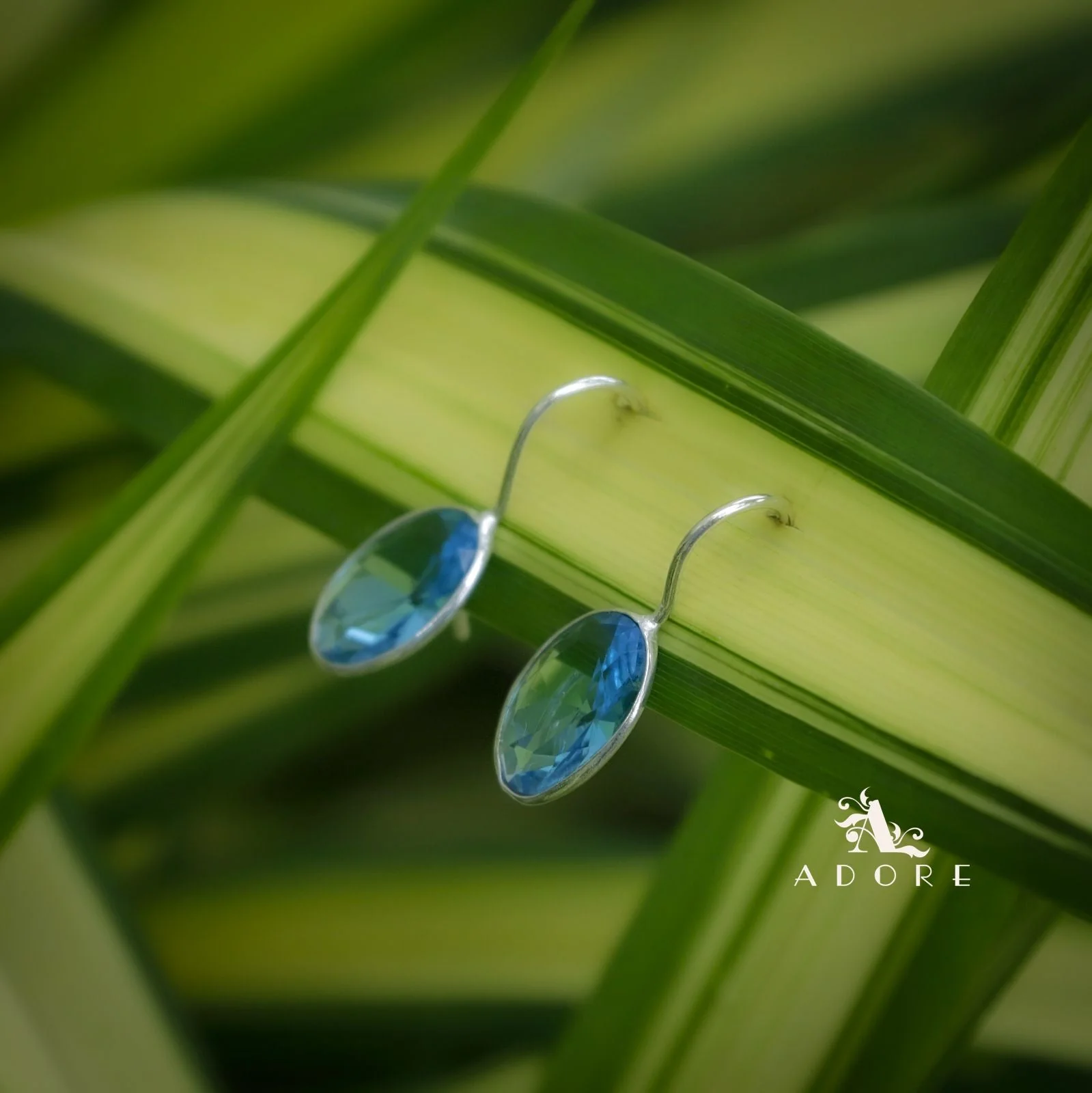 Cercel Silver Oval Drops - Image 17
