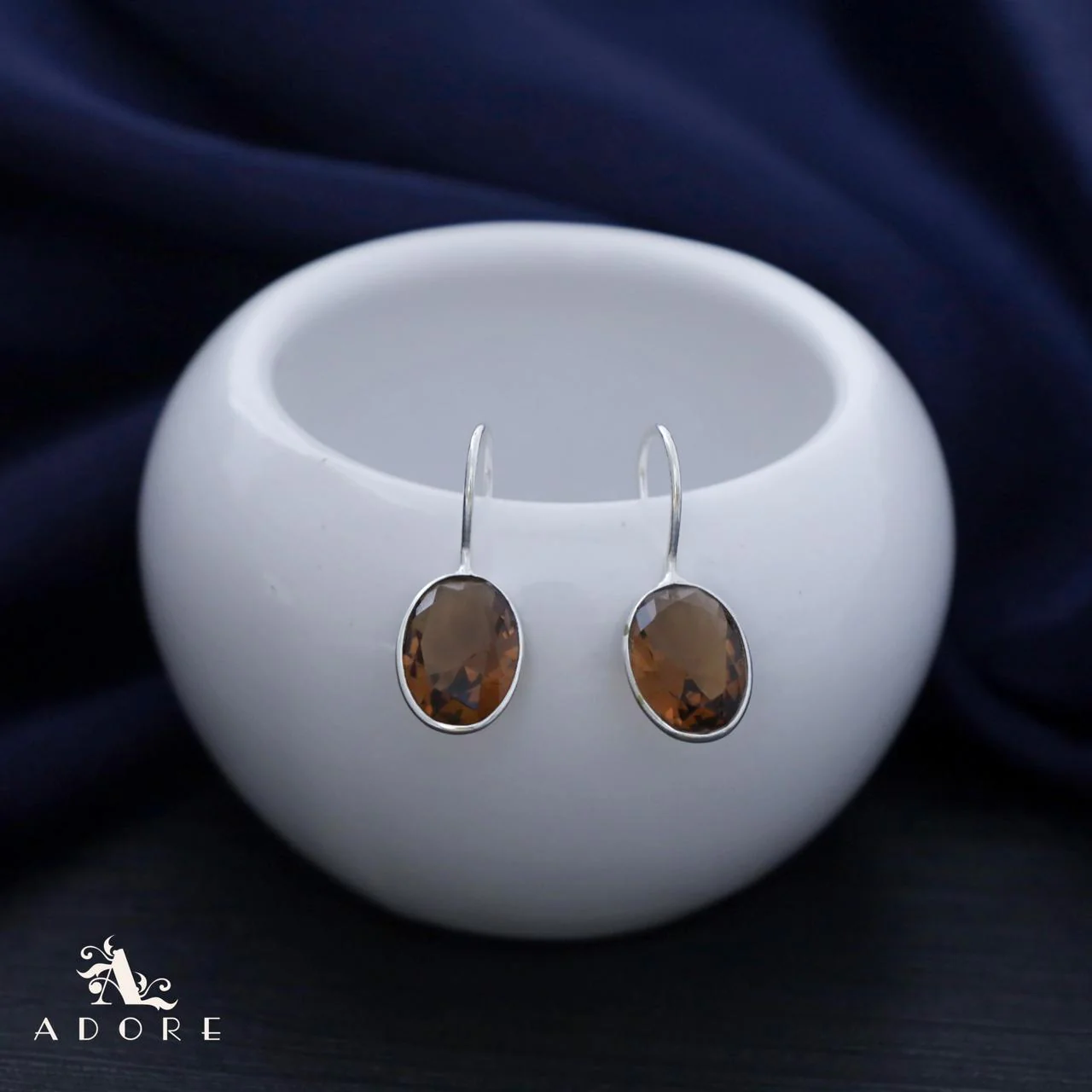 Cercel Silver Oval Drops - Image 21