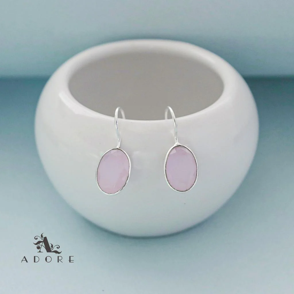 Cercel Silver Oval Drops - Image 32