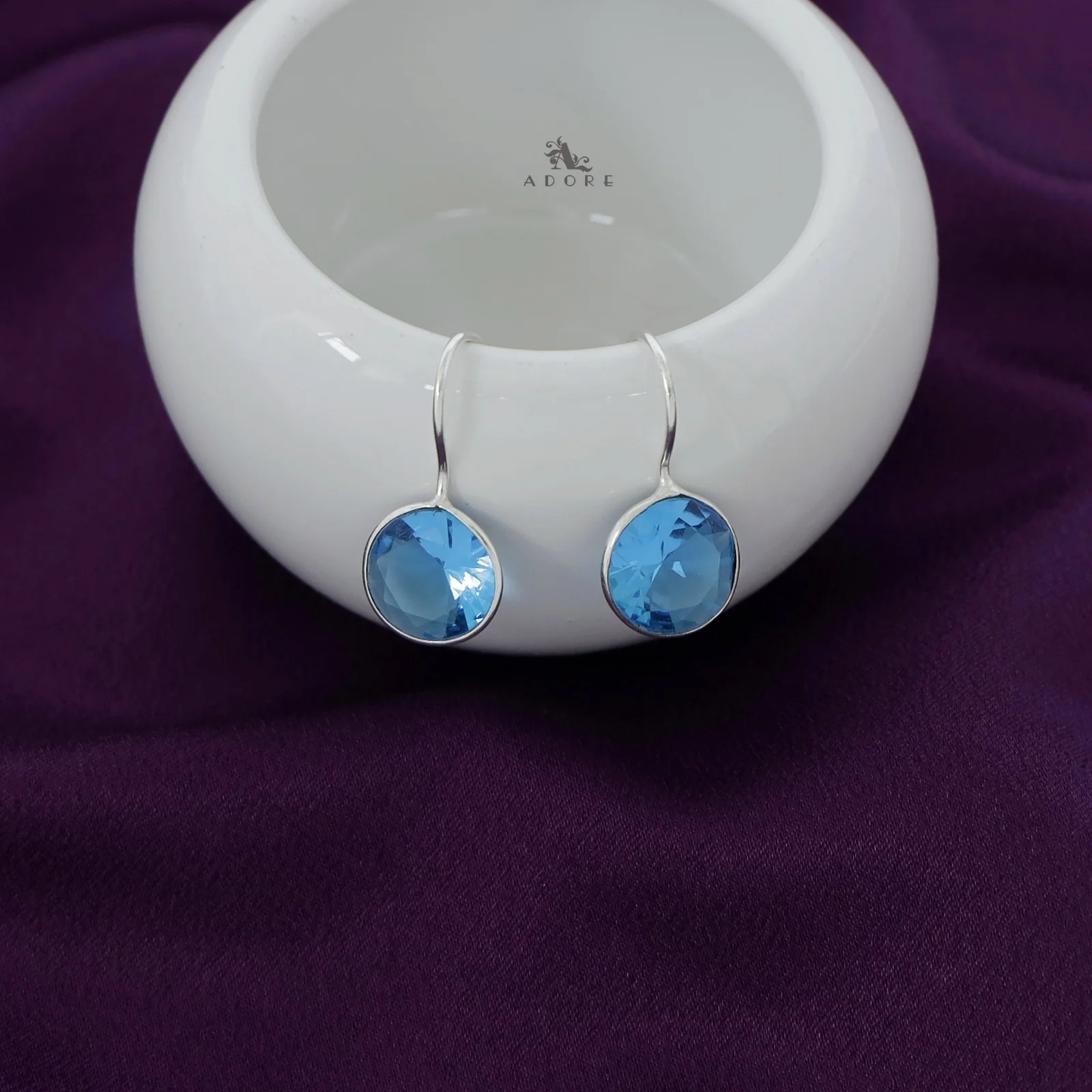 Cercel Silver Round Drops - Image 17