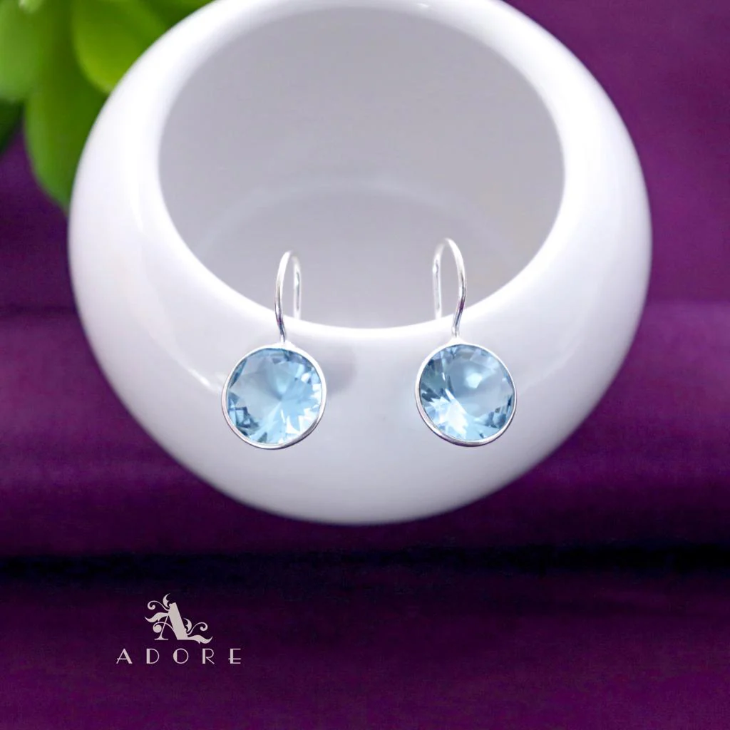 Cercel Silver Round Drops - Image 6