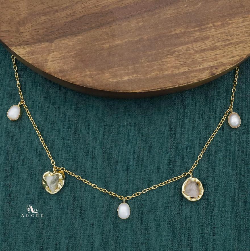 Chethasi Raw Stone + Baroque Neckpiece - Image 10
