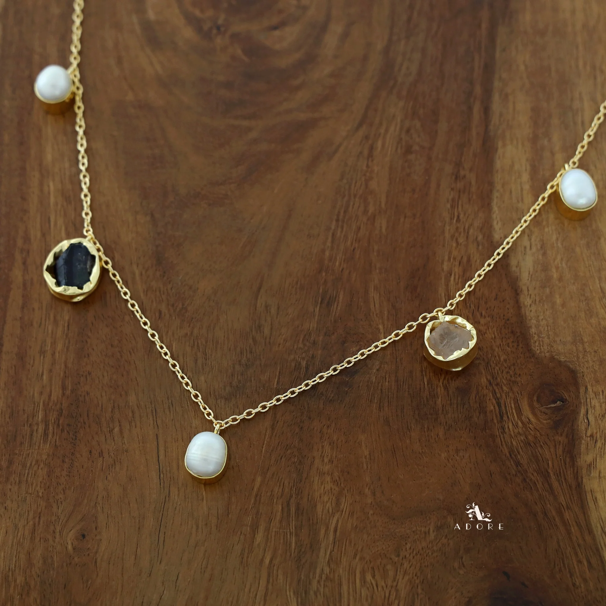 Chethasi Raw Stone + Baroque Neckpiece - Image 17