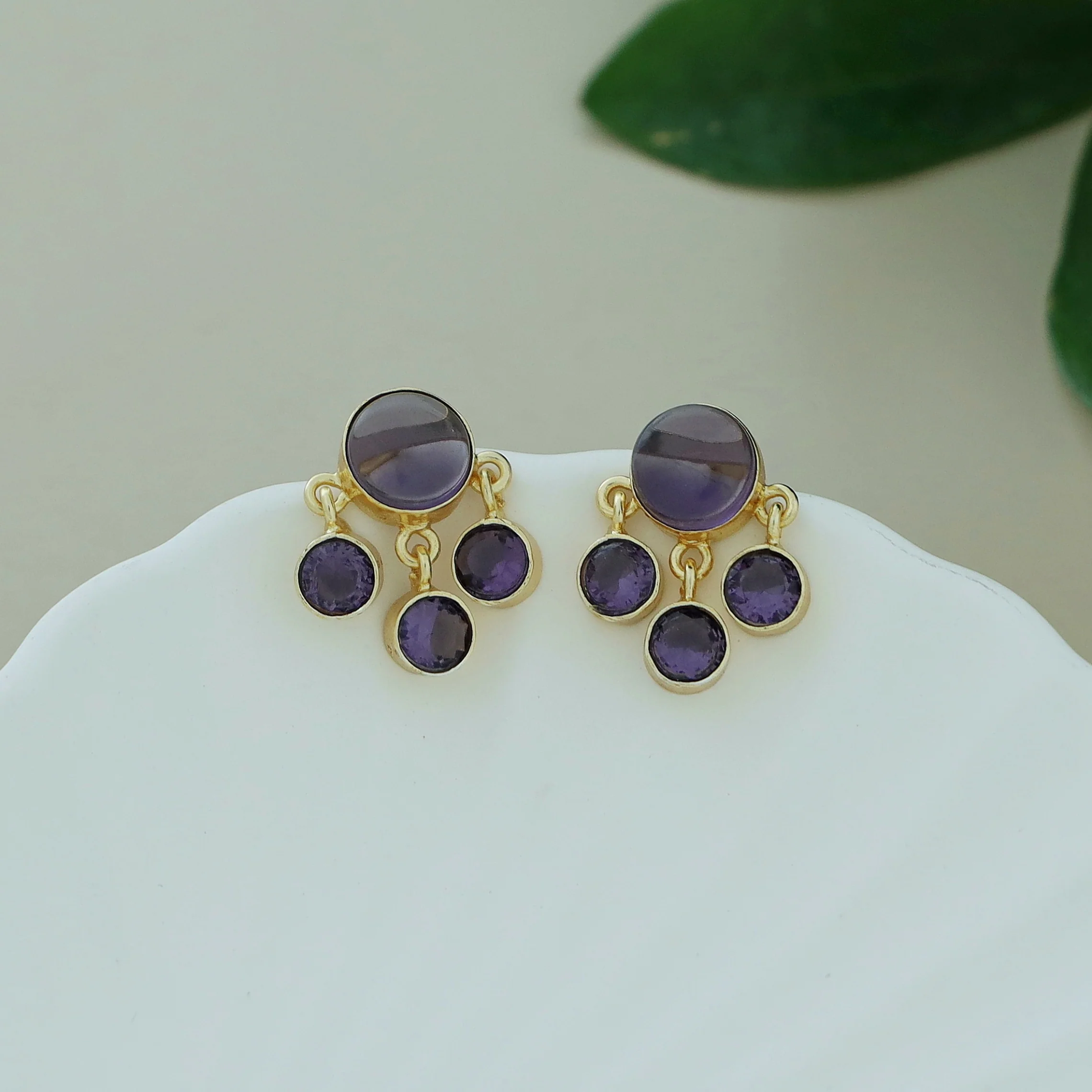 Cielle Tetra Glossy Earring - Image 2