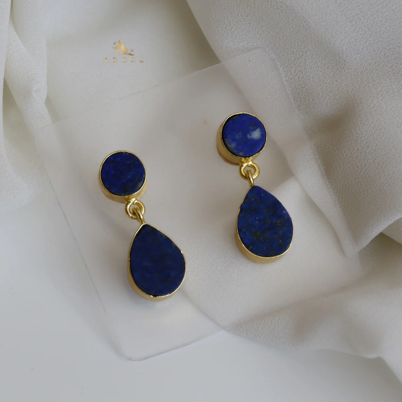 Circle And Drop Earring - Image 13
