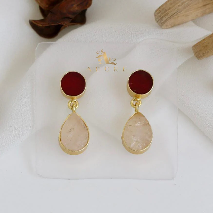 Circle And Drop Earring - Image 21