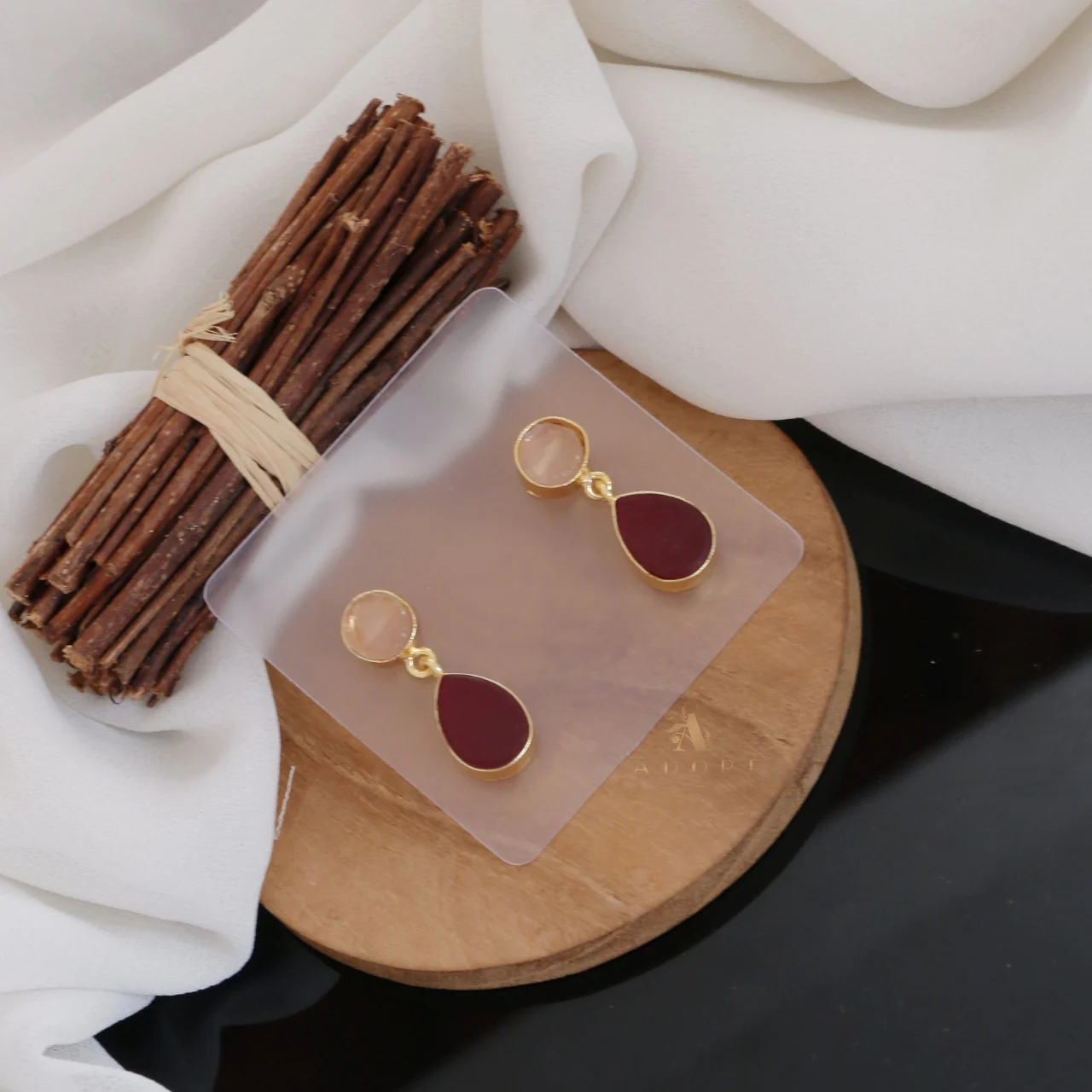 Circle And Drop Earring - Image 24