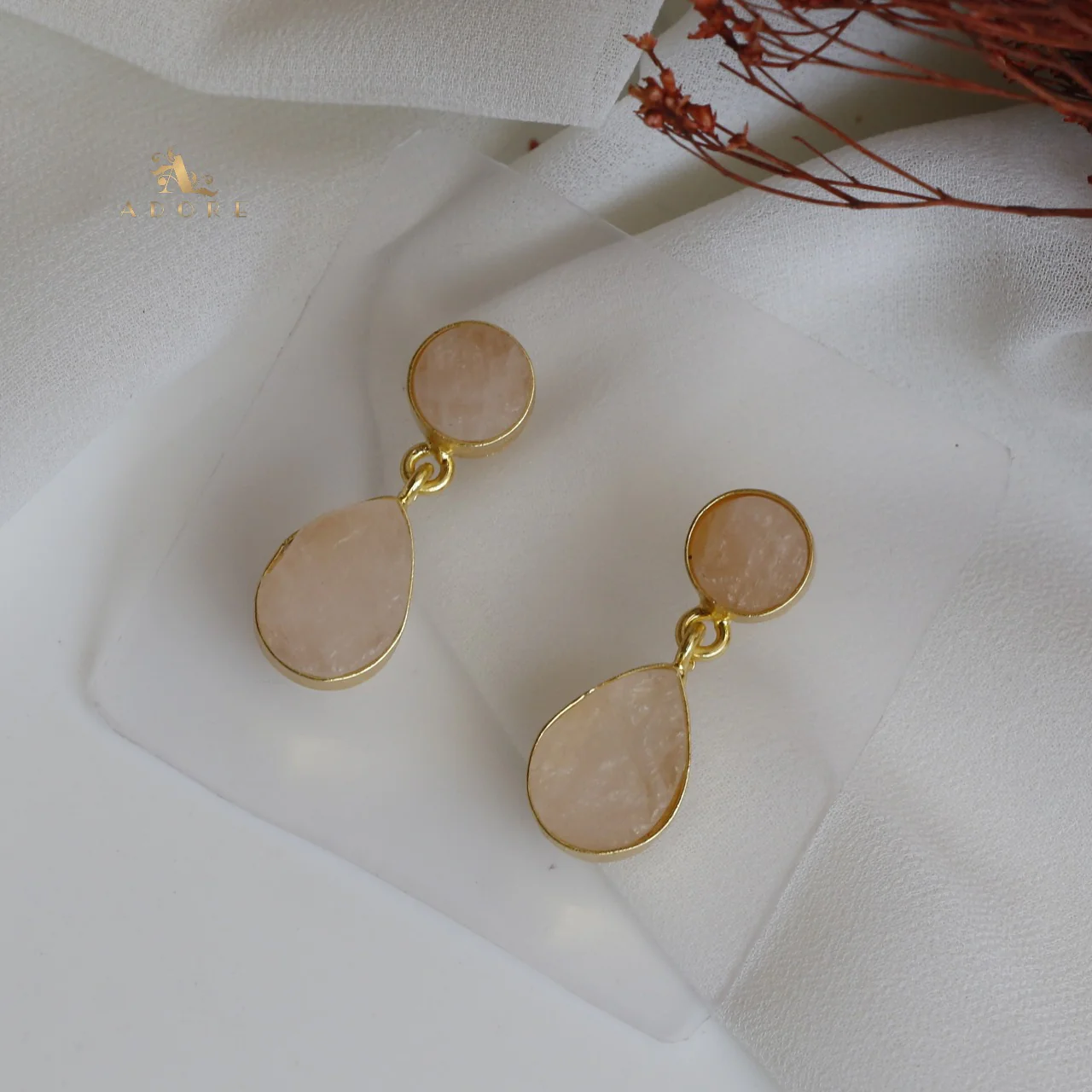 Circle And Drop Earring - Image 30