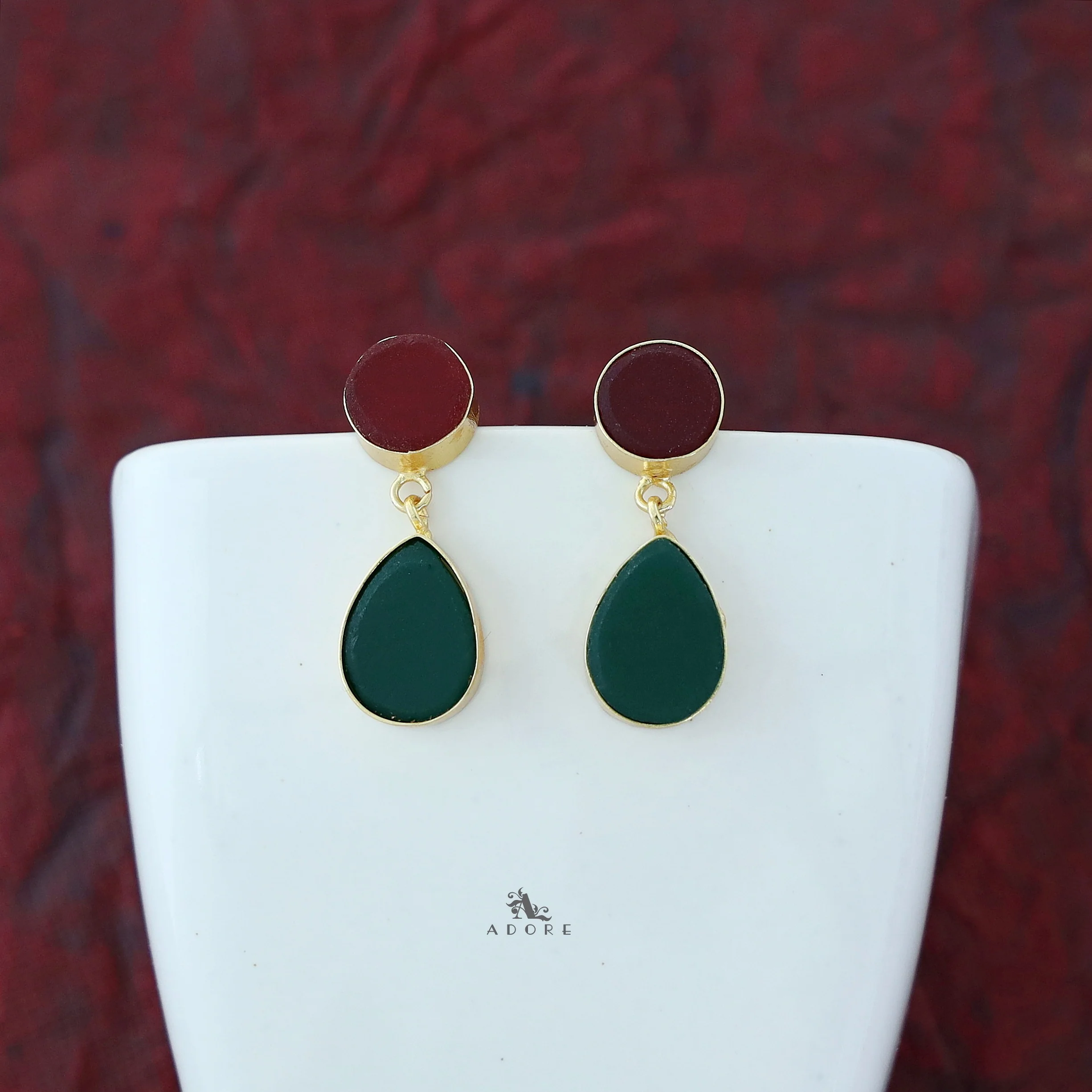 Circle And Drop Earring - Image 31