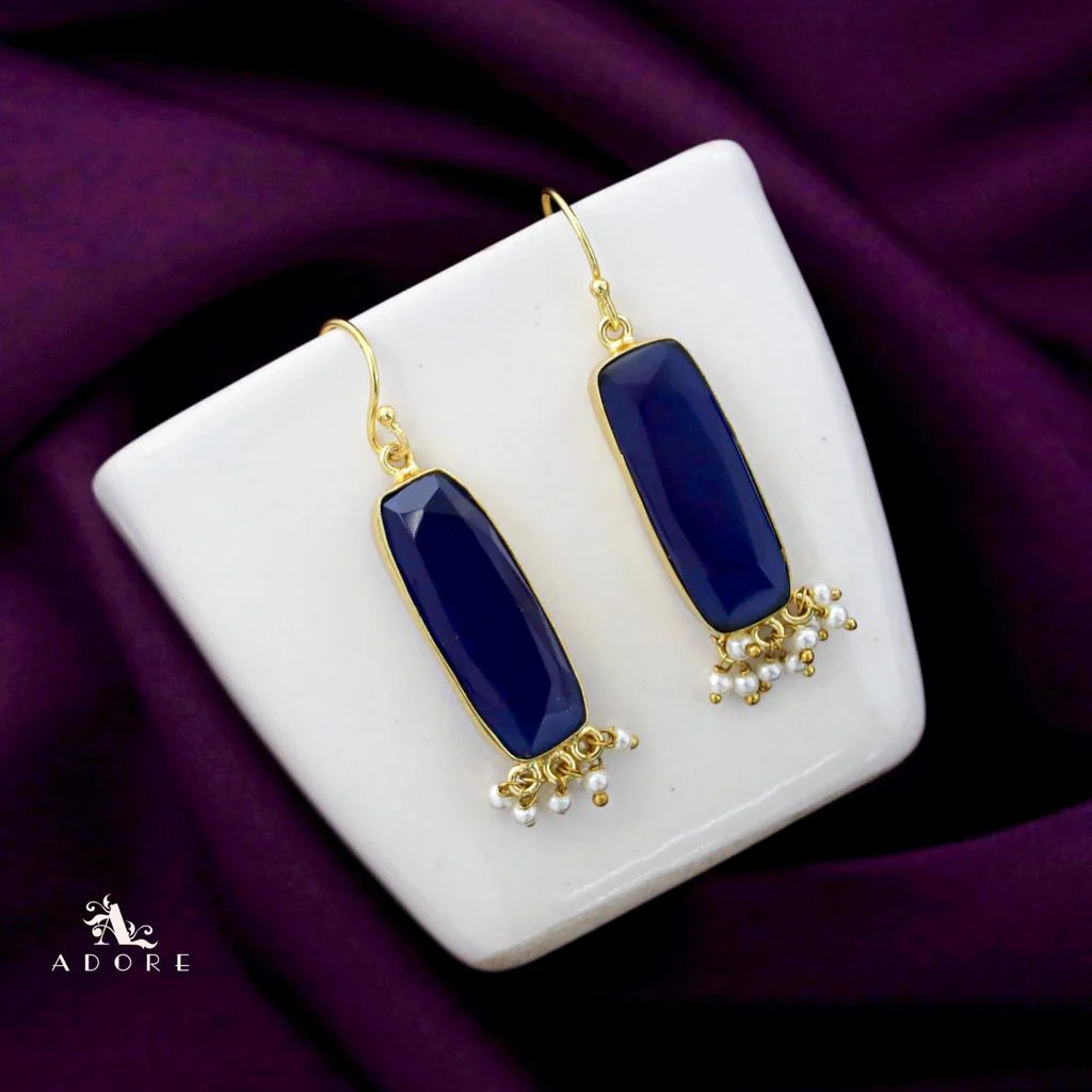 Clezta Rectangle Pearl Drop - Image 12