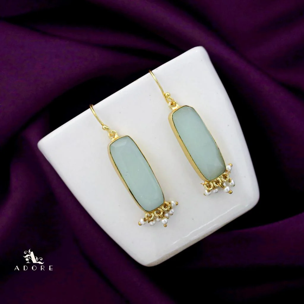 Clezta Rectangle Pearl Drop - Image 16
