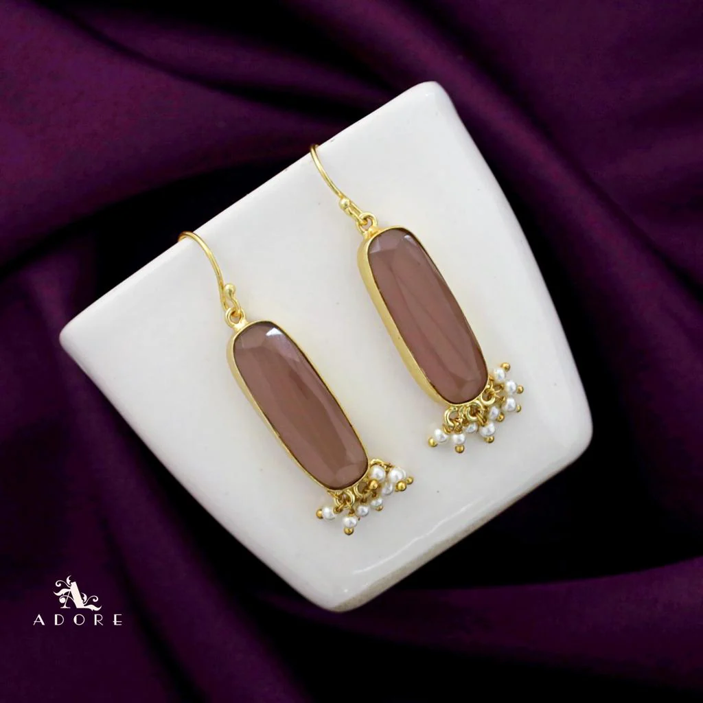 Clezta Rectangle Pearl Drop - Image 9