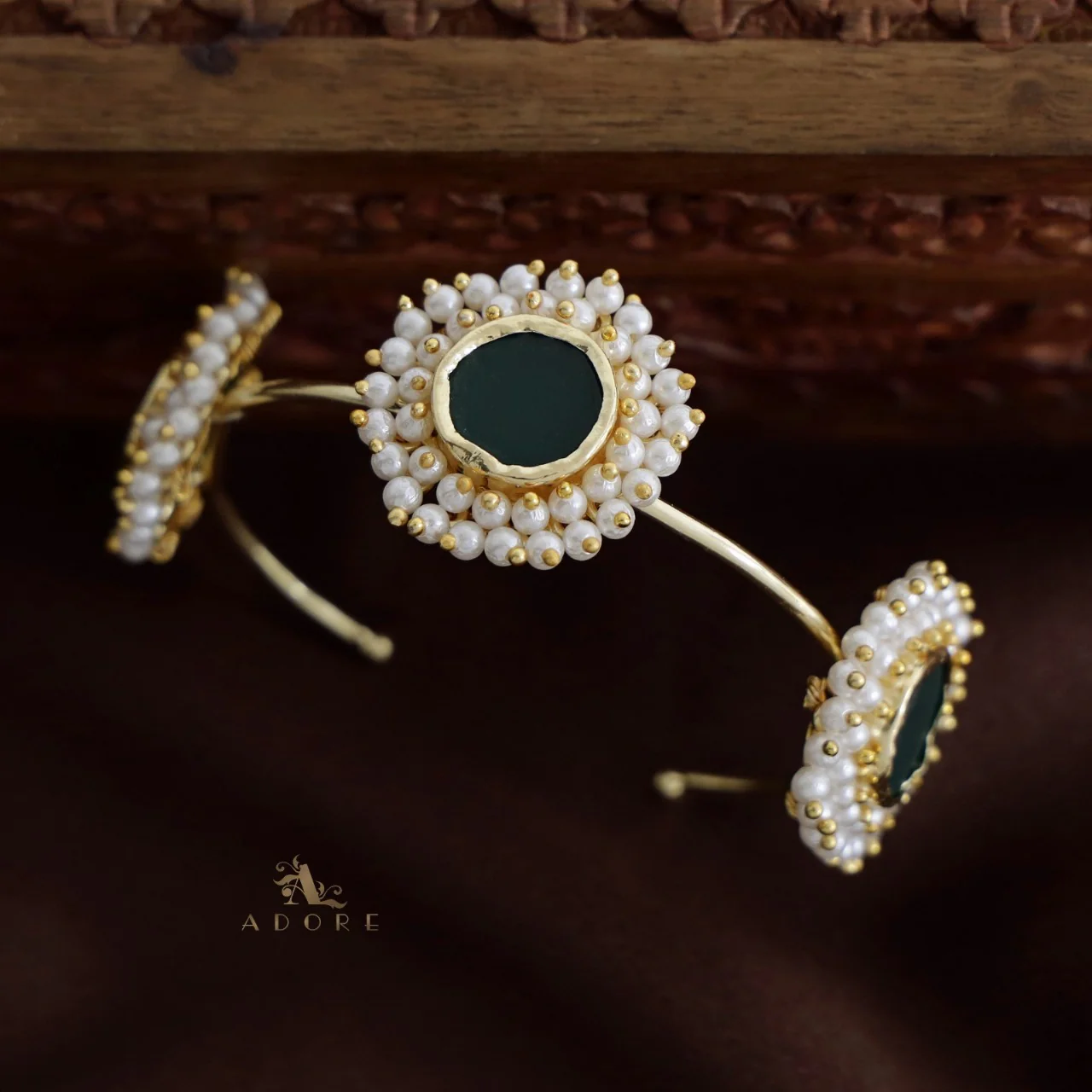 Cluster Pearl 3 Stone Bracelets - Image 10