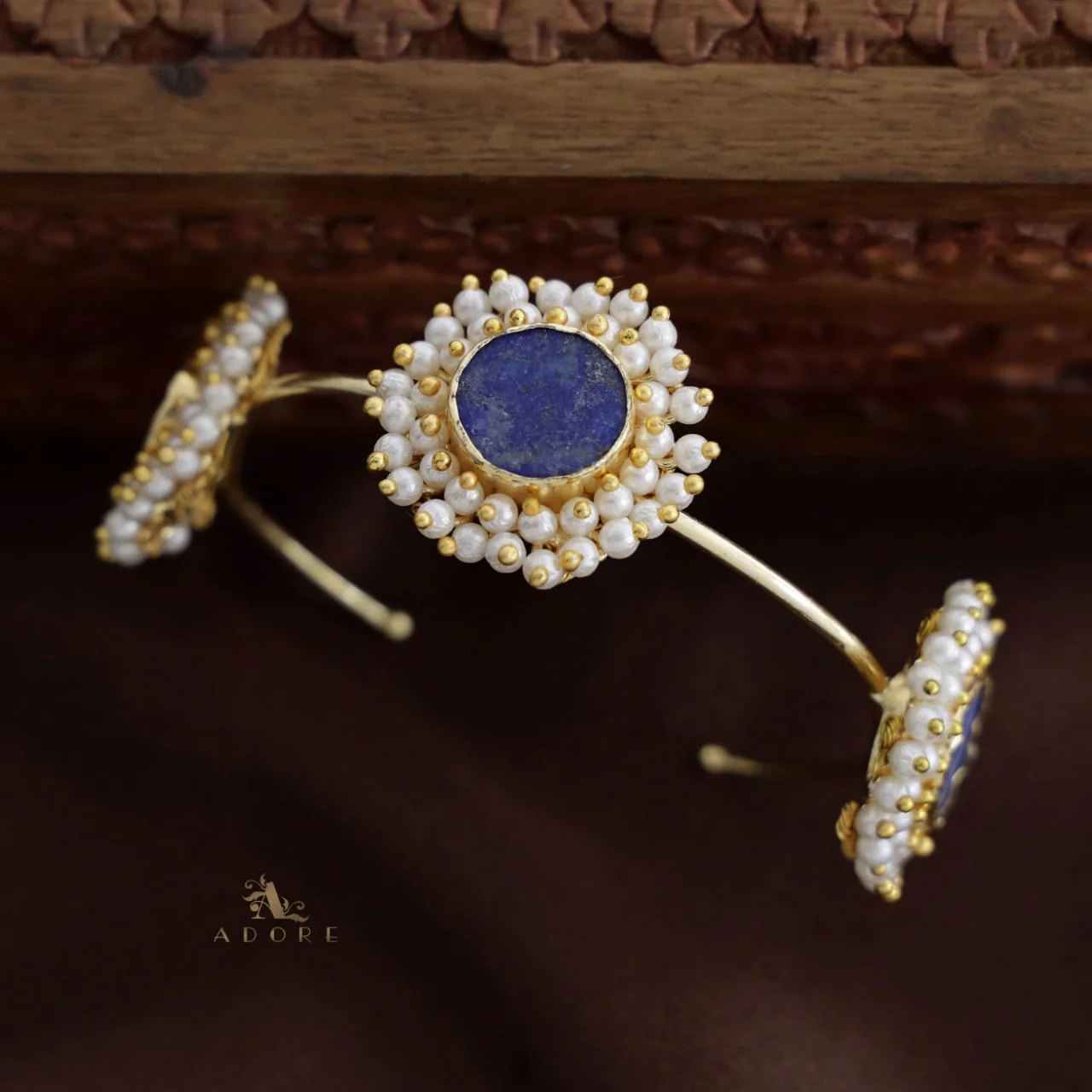 Cluster Pearl 3 Stone Bracelets - Image 7