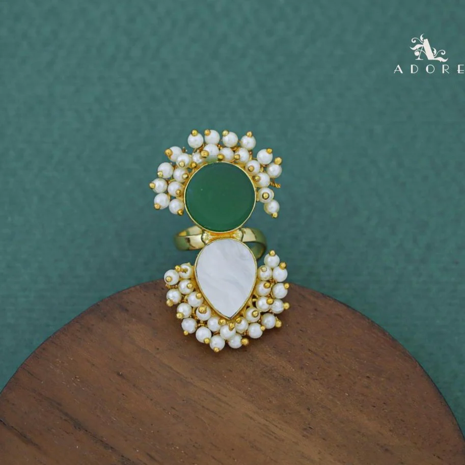 Cluster Pearl Angelic MOP Ring - Image 15