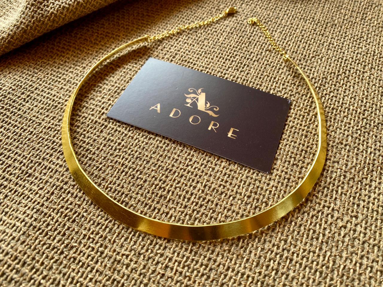 Contemporary Neck Cuffs (Gold) - Image 2