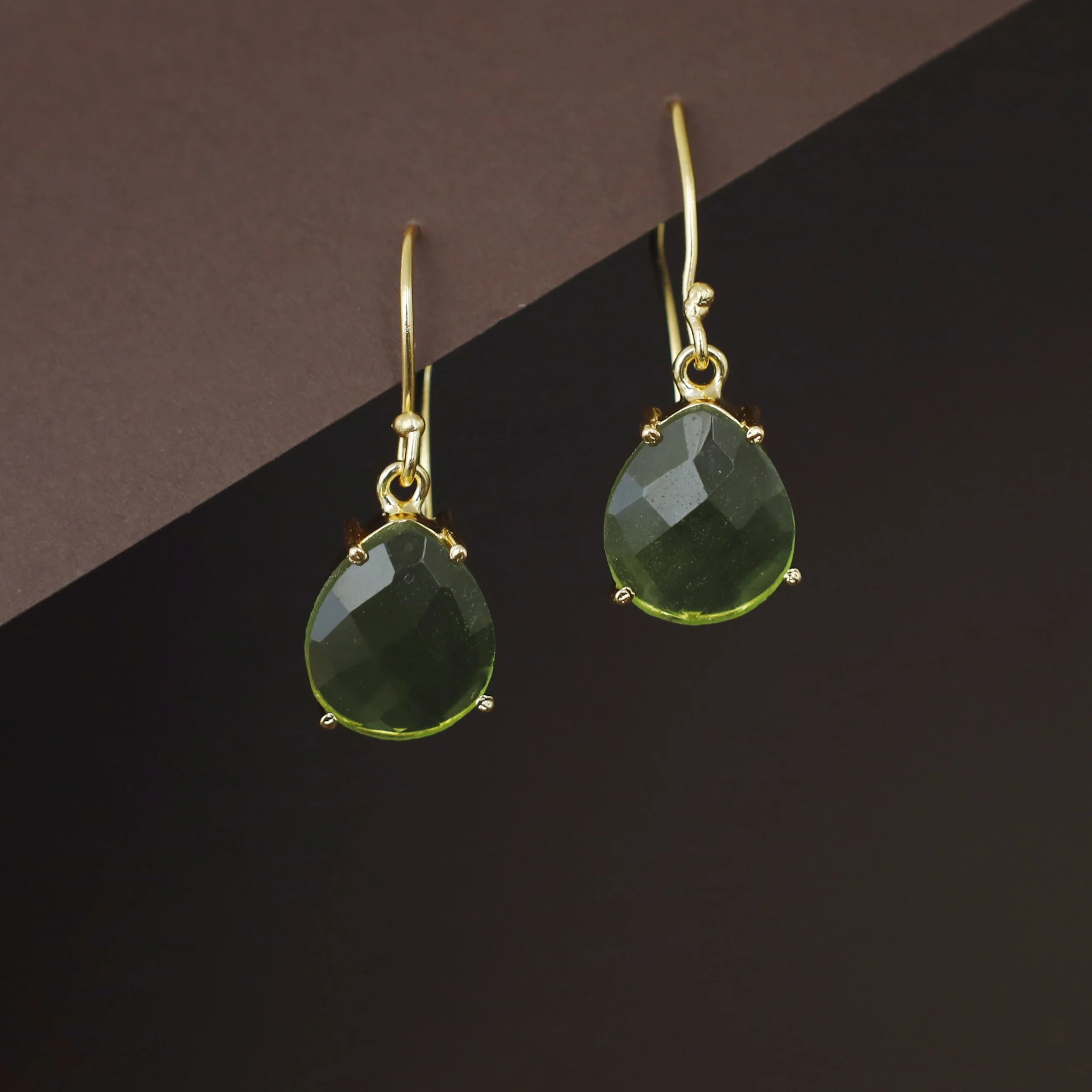 Cosima Claw Glossy Stone Drop - Image 3