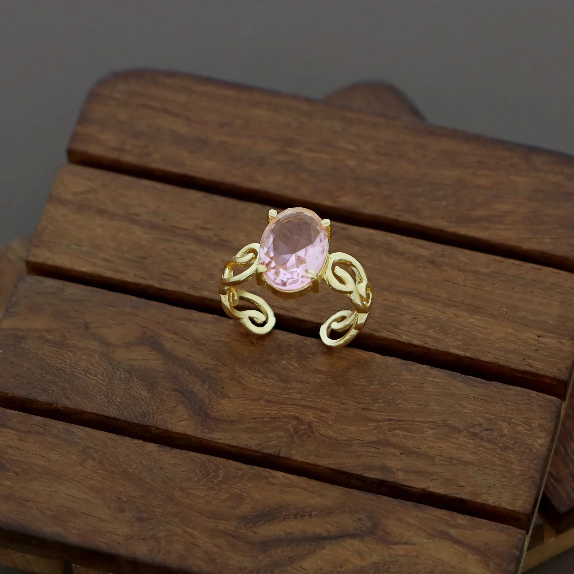 Curly Adjustable Rings (Colour Options) - Image 7