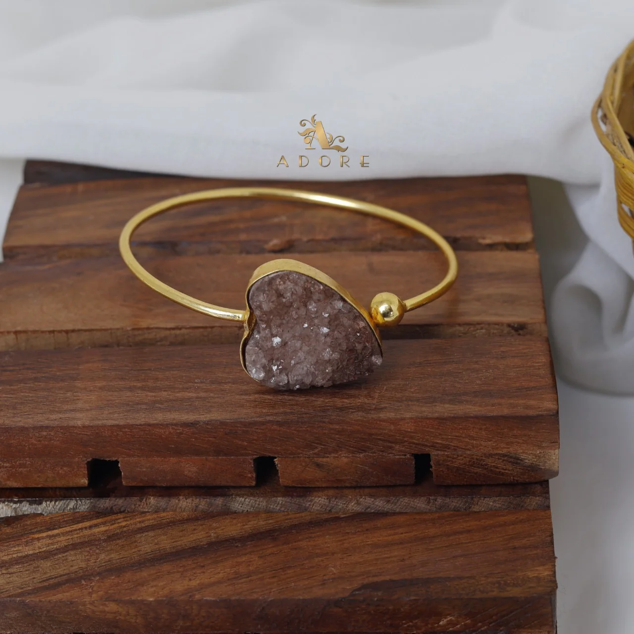 Daleyza Druzy Stone Bangle - Image 15