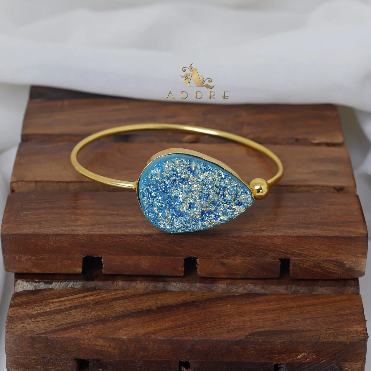 Daleyza Druzy Stone Bangle - Image 16
