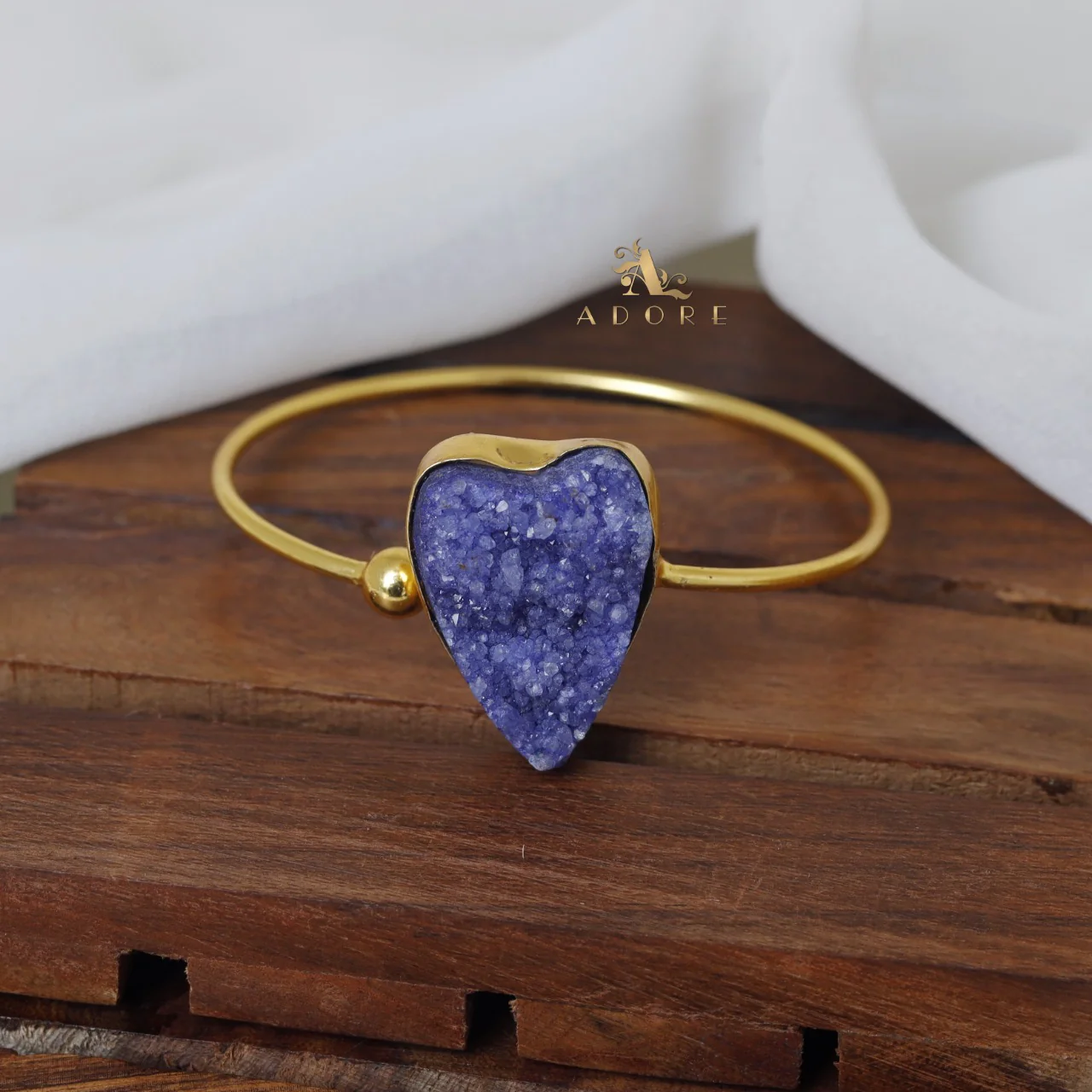 Daleyza Druzy Stone Bangle - Image 17