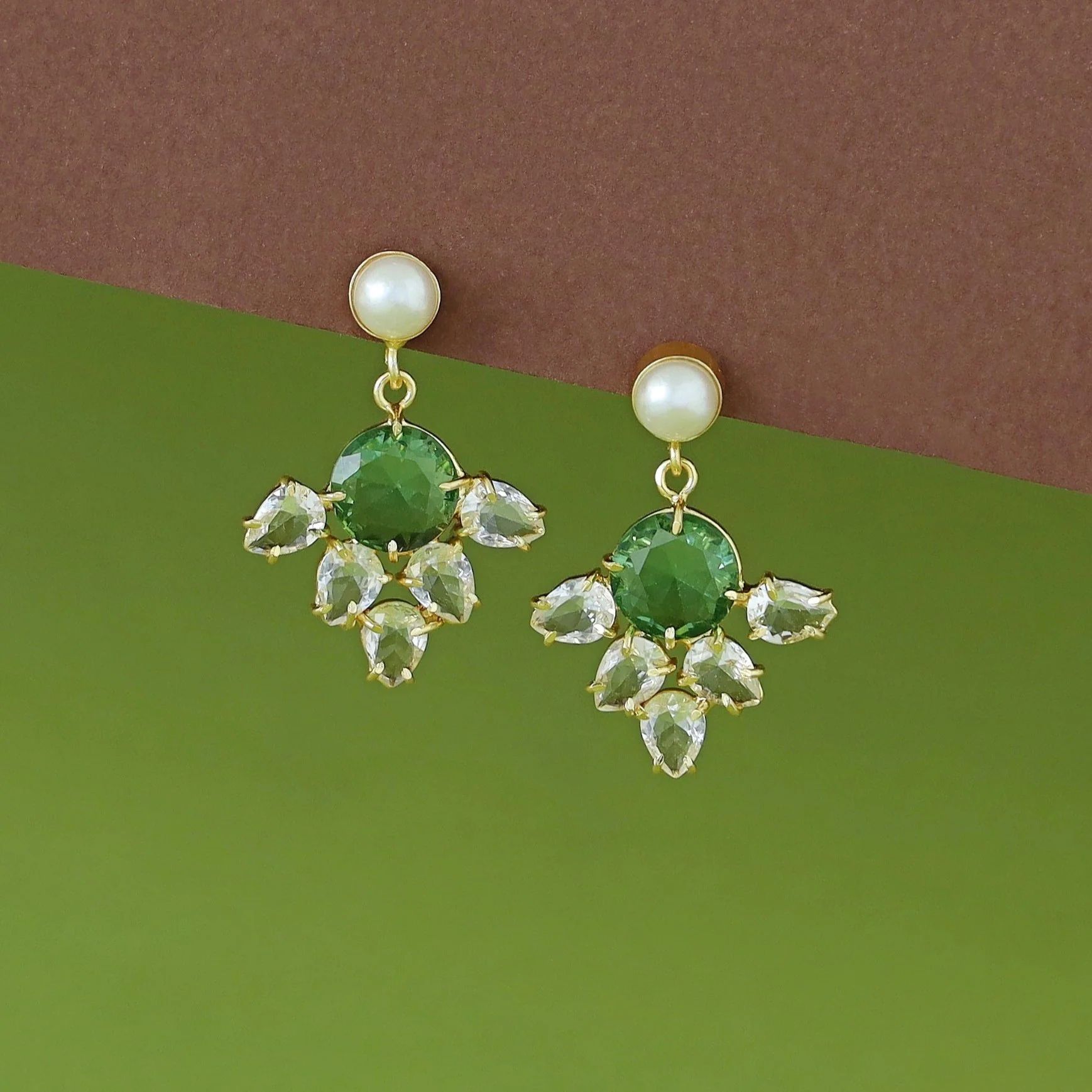 Darya Glossy Pearl Earring - Image 7