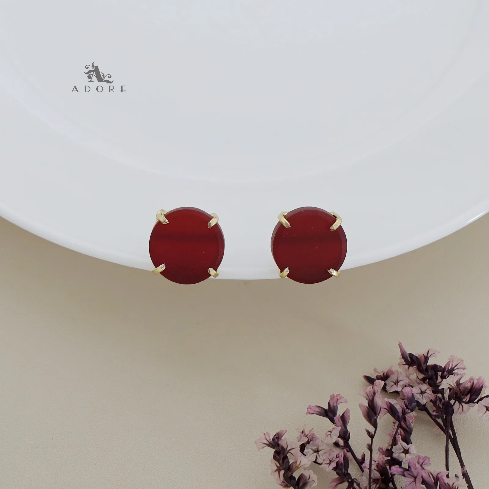 Dhokshi Choker/ Short Necklace With Stud - Image 20