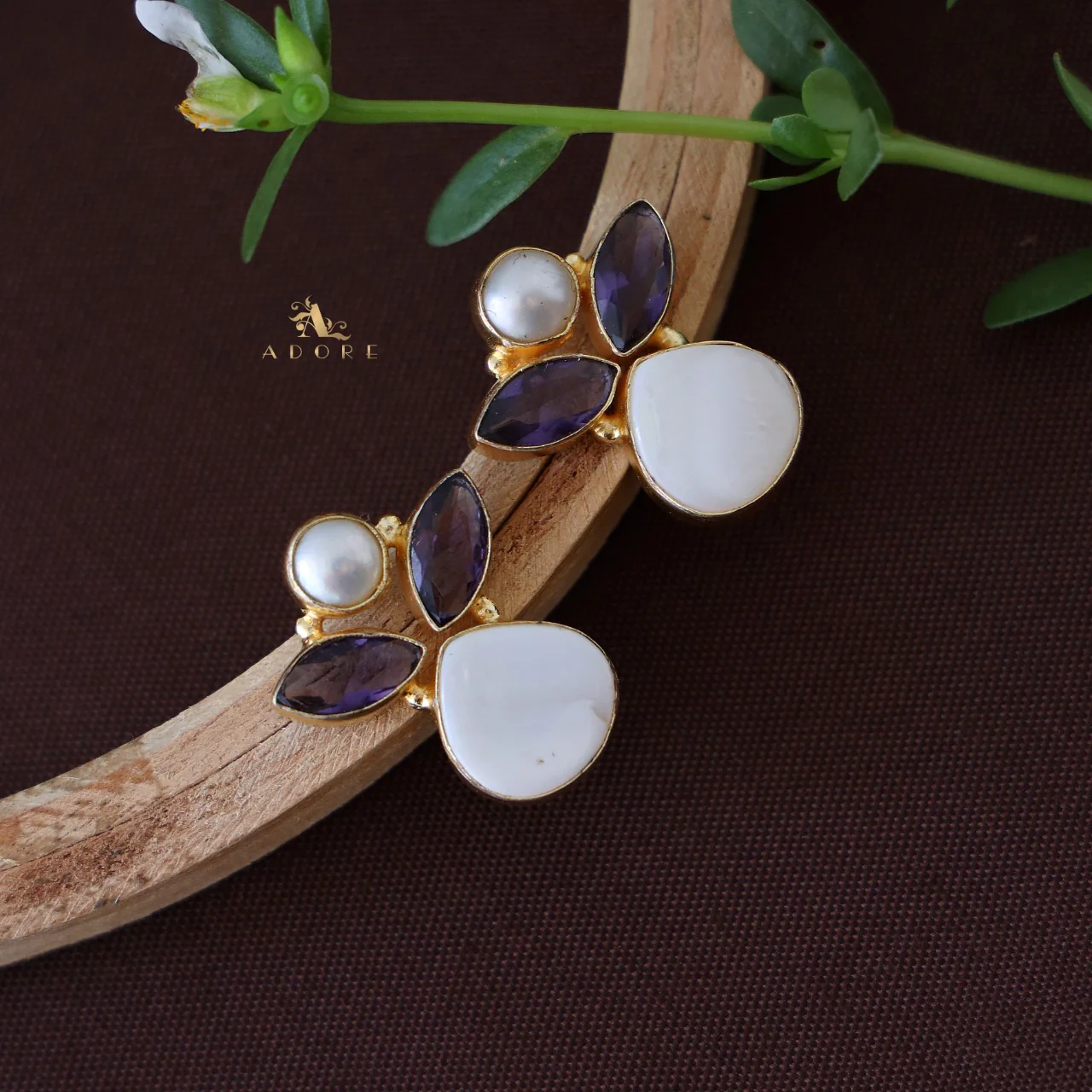 Dhooba Pearl Earring - Image 11