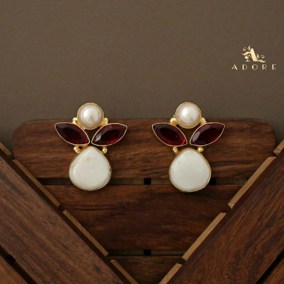 Dhooba Pearl Earring - Image 12