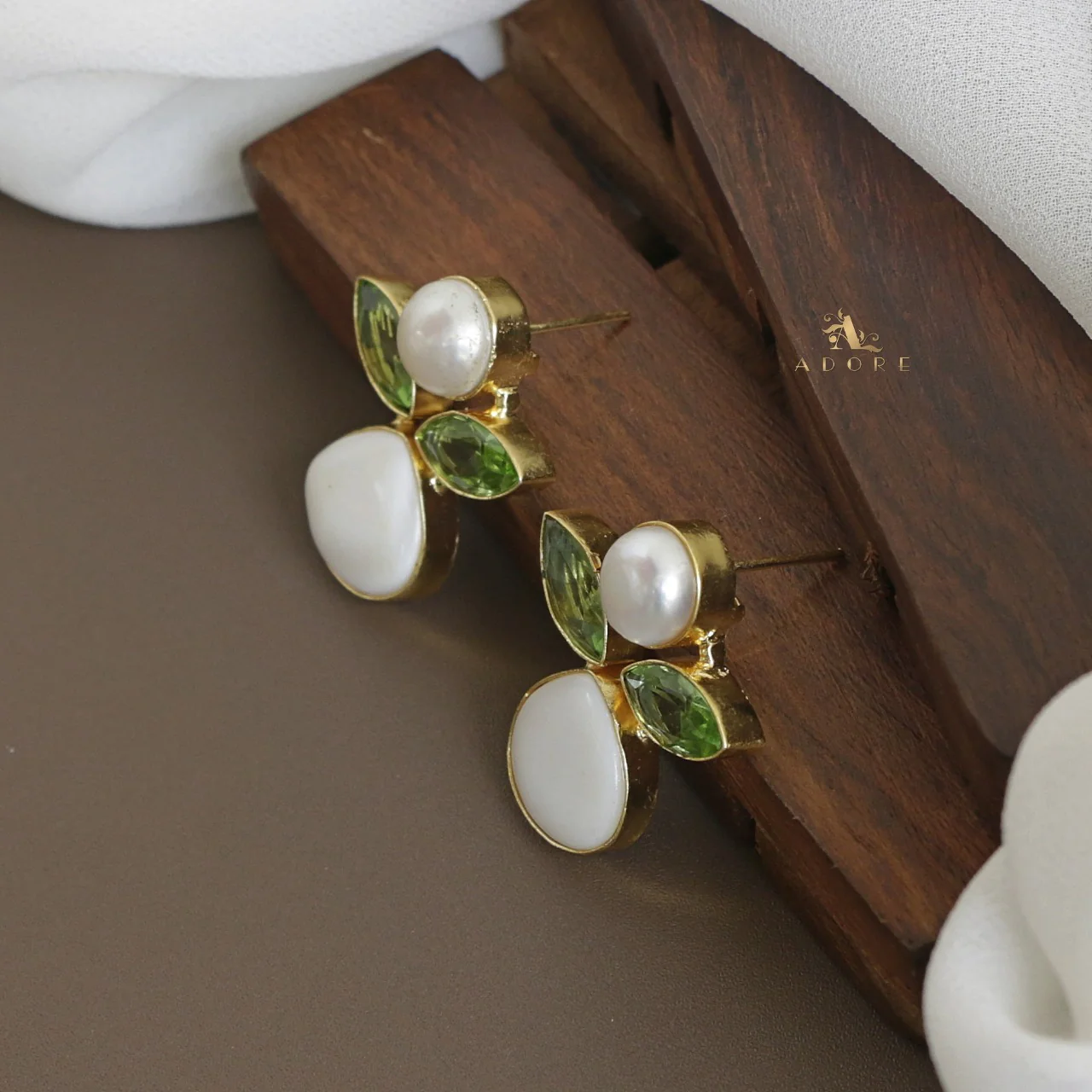 Dhooba Pearl Earring - Image 8