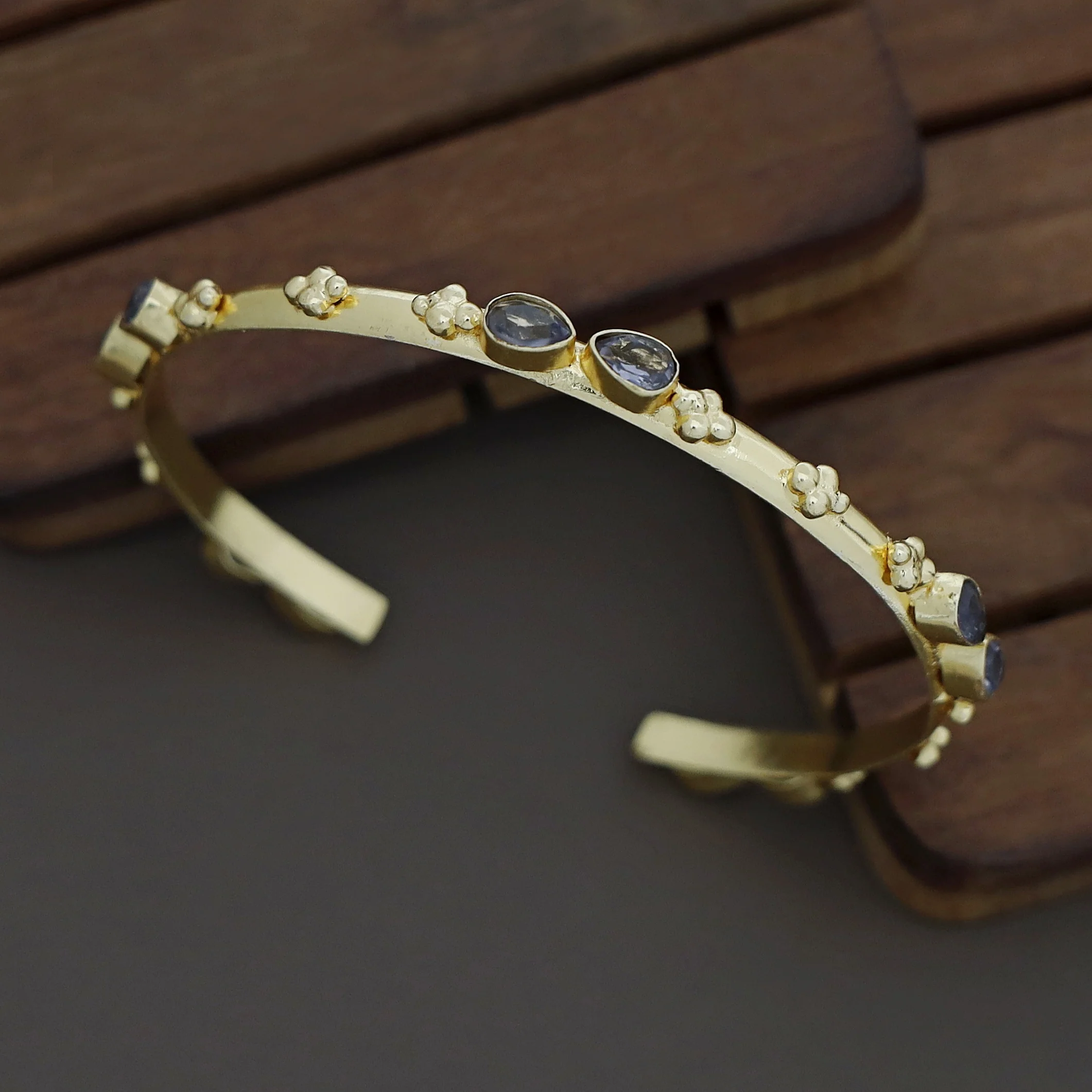 Dia Golden Glossy Bangle - Image 4