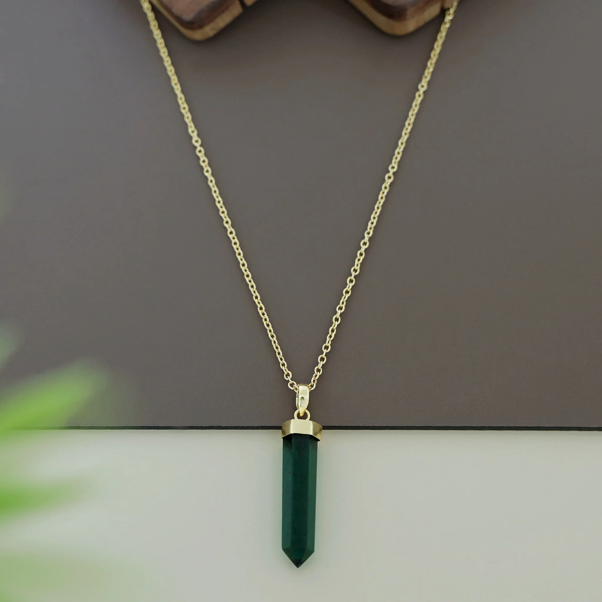 Dilena Pencil Pendant Neckpiece - Image 2