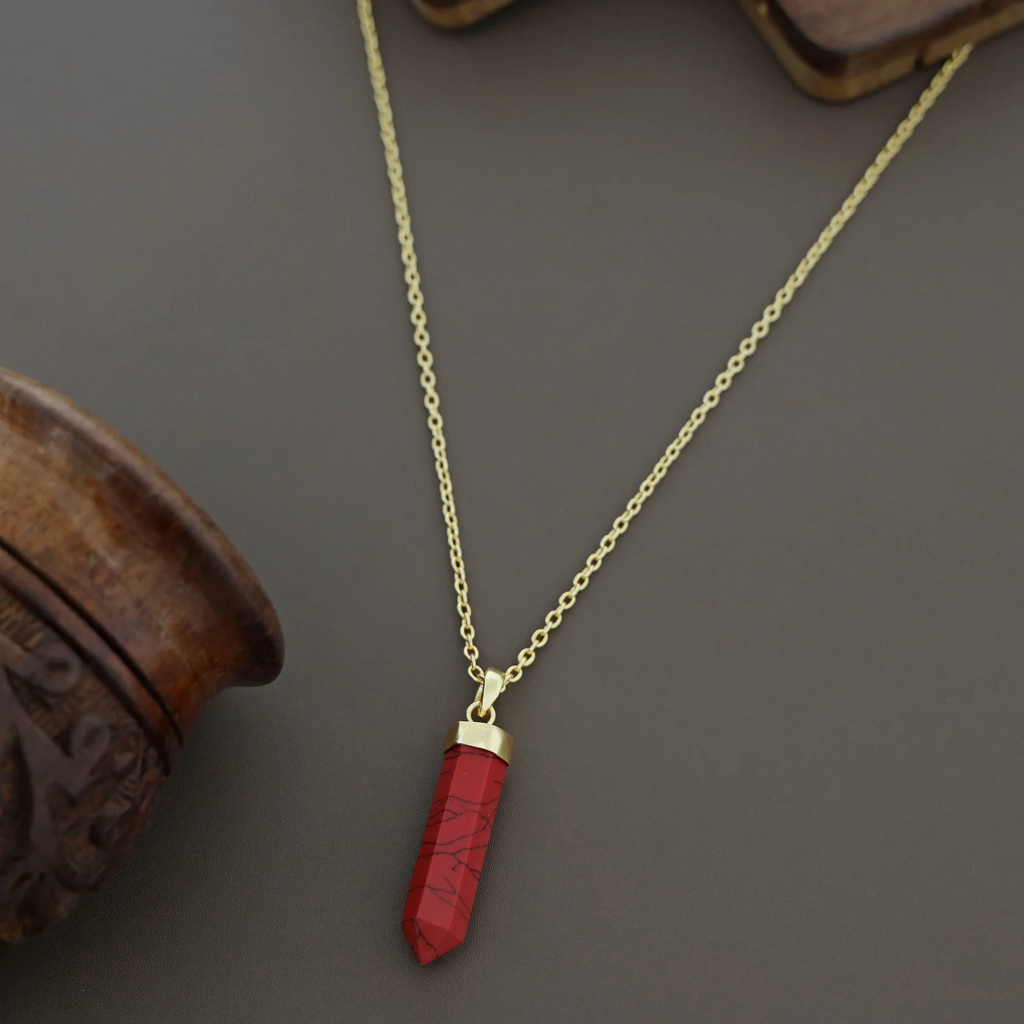 Dilena Pencil Pendant Neckpiece - Image 7