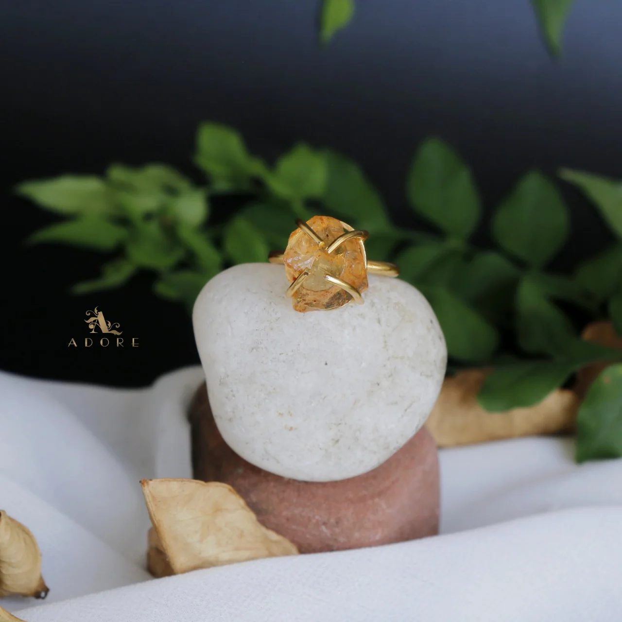 Dilrupa Raw Stone Ring - Image 17
