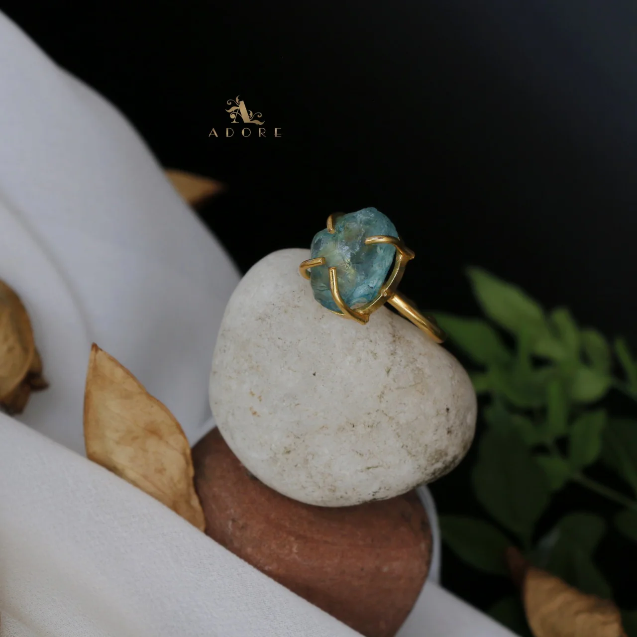Dilrupa Raw Stone Ring - Image 23